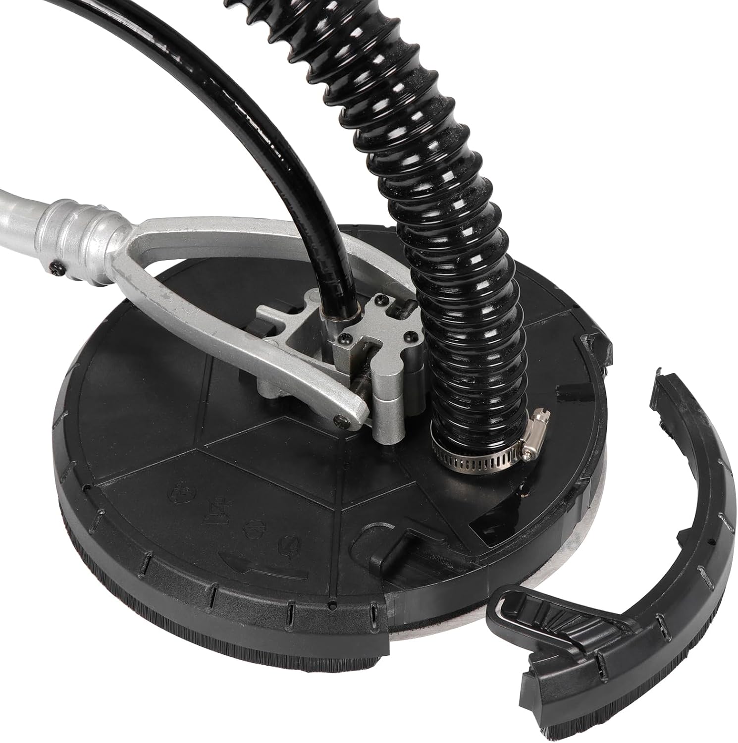 JupiterForce 800W Electric Drywall Sander Automatic Vacuum System Adjustable Variable Speed with 6 Sanding Discs