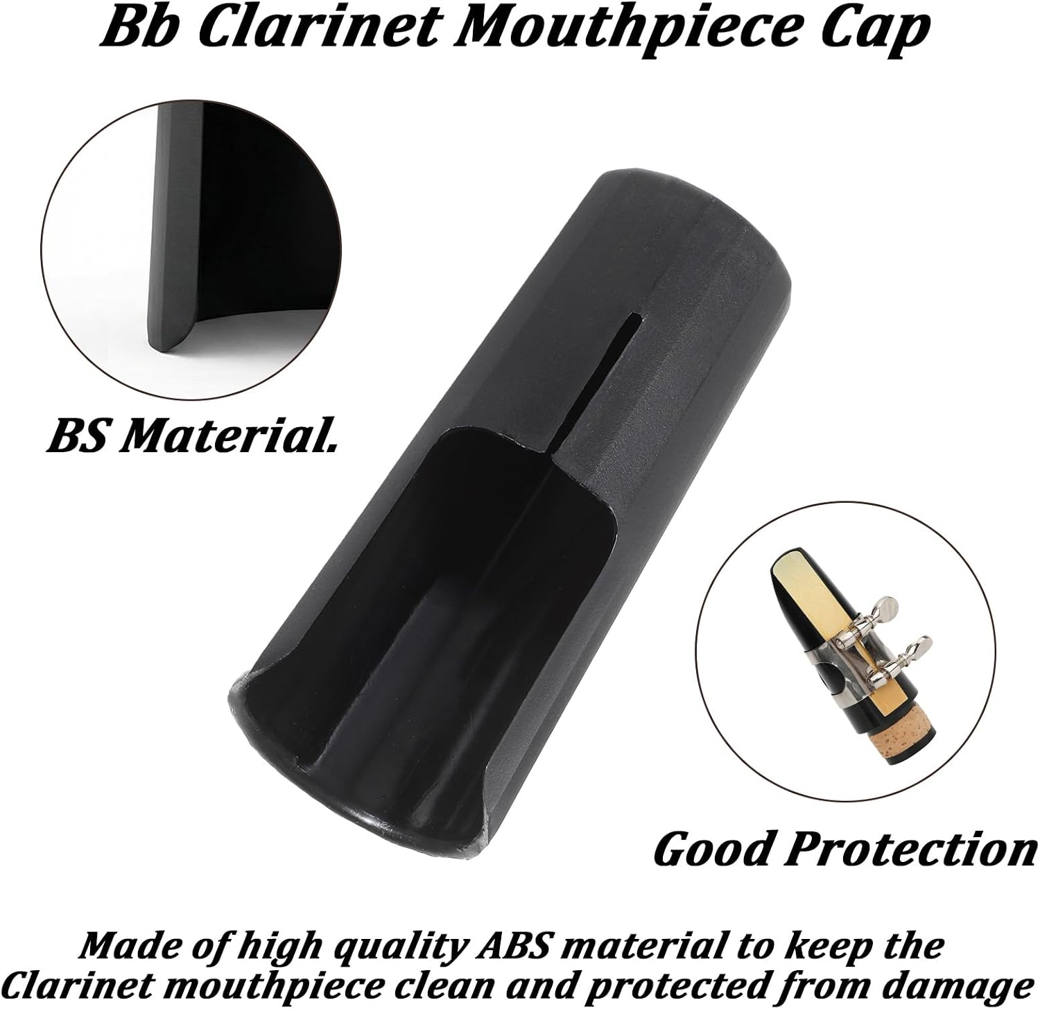 Clarinet Ligature, Clarinets Mouthpiece Cap Clarinet Accessories | Mouthpiece Cover, for Clarinets, for the Clarinet-Mouthpieces