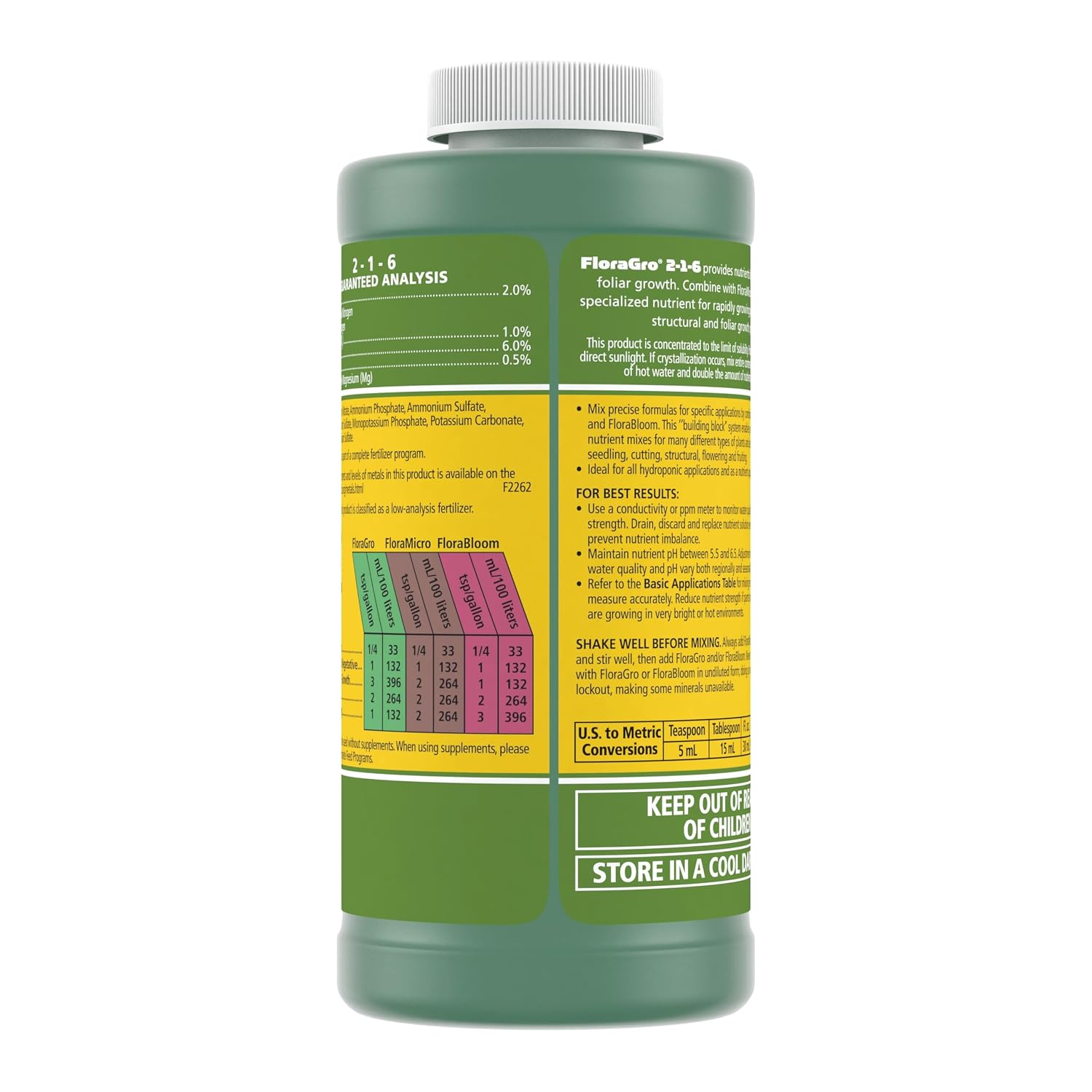 General Hydroponics FloraMicro, 1 Quart