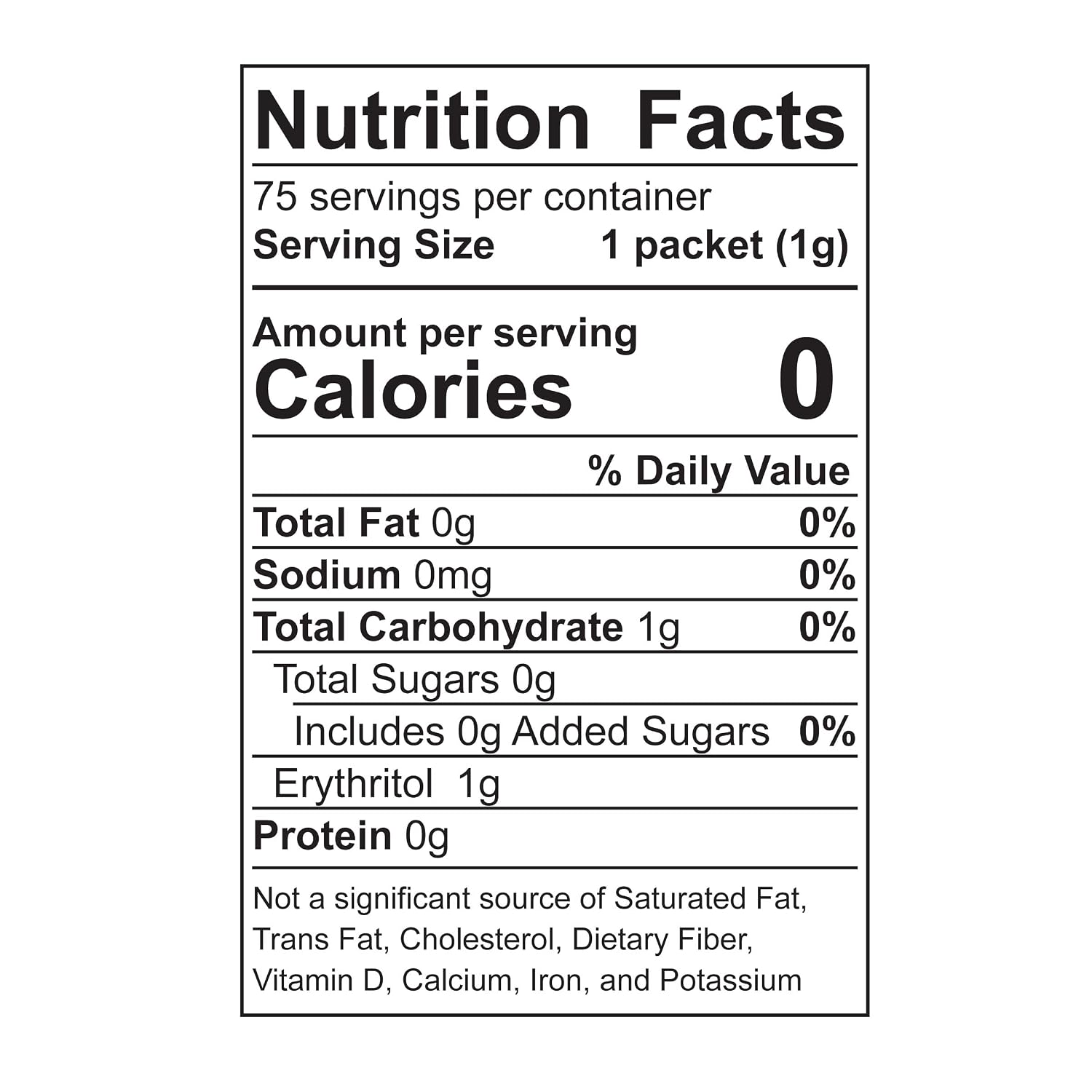 Wholesome Sweeteners Organic Stevia, 1000 Count Packets, Zero Calorie Sweetener Blend, Keto Friendly, Non GMO, Gluten Free & Vegan