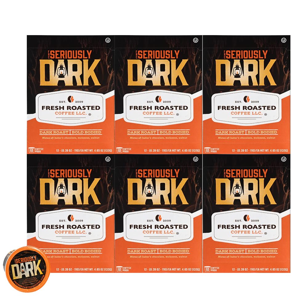 Fresh Roasted Coffee, Organic Colombian K-Cup Pods for Keurig Brewers, Medium Roast, USDA Organic, Kosher, 24 Count (Pack of 3)