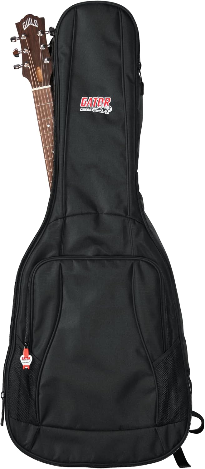 Gator Cases 4G-MiZone Series Gig Bag For Electric Guitars with Adjustable Backpack Straps, Fits Jazzmaster Style Guitars (GB-4G-JMASTER)
