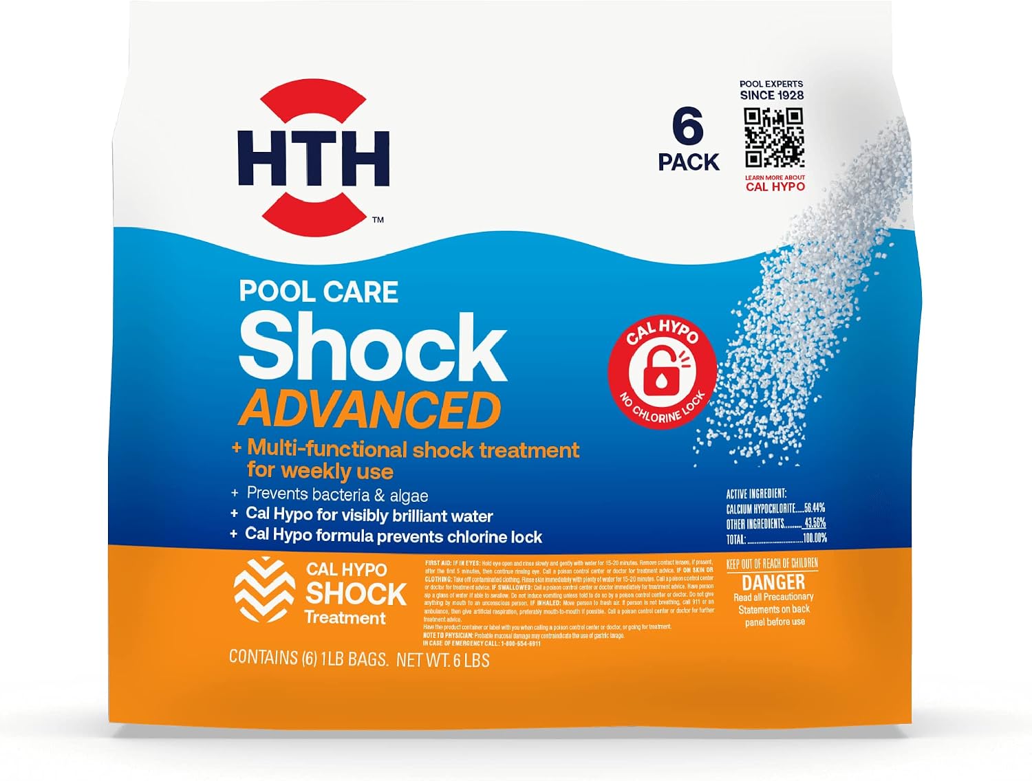 PoolRx Pool Unit #101001 6 Month Algaecide Blue Treats 7.5k-20k gallons, Single