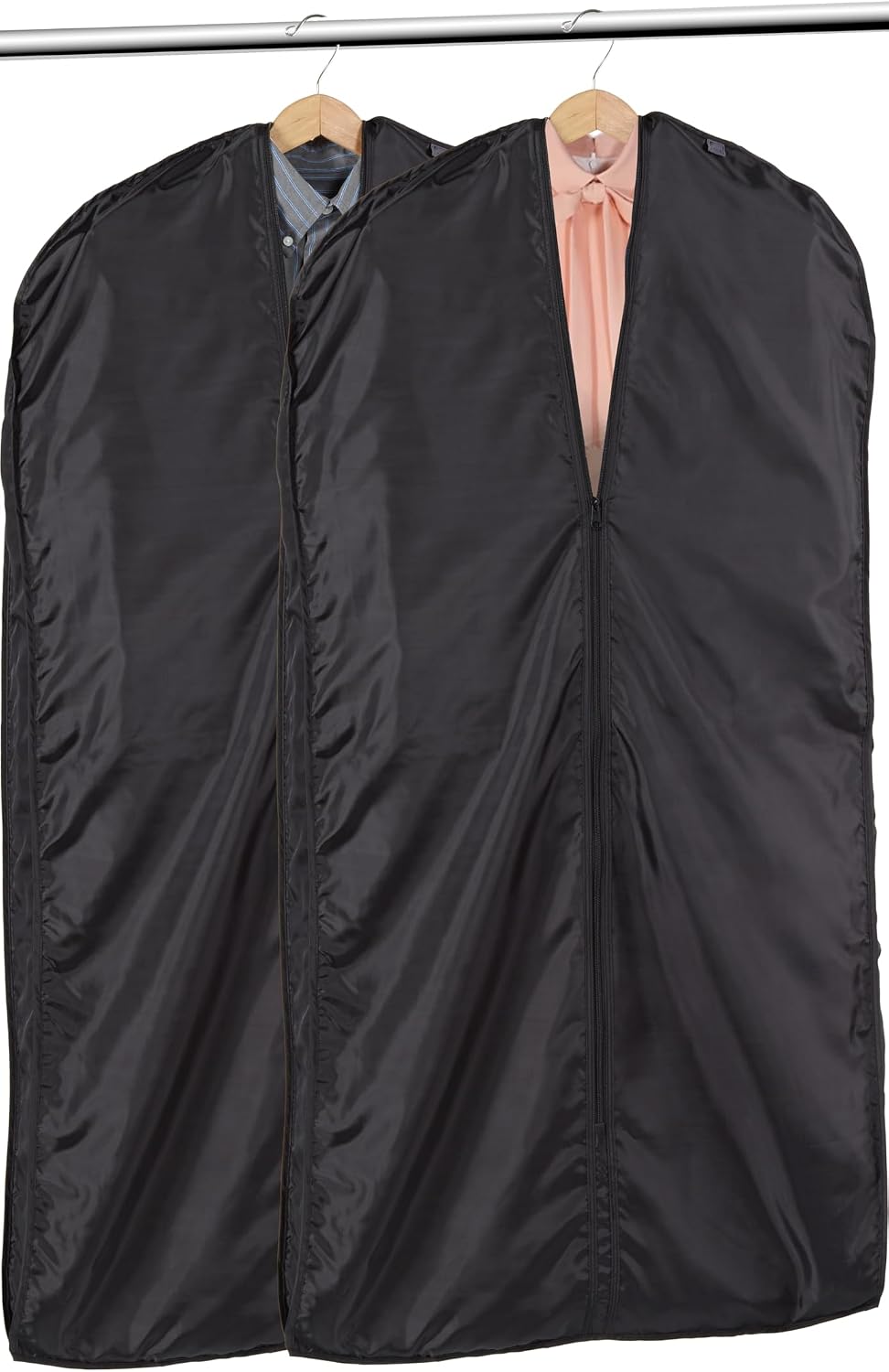 Lewis N. Clark Travel Garment Bag Cover for Airplane, Car, Everyday Use-Heavy-Duty, Lightweight, Water-Resistant, Perfect for Suits, Dresses