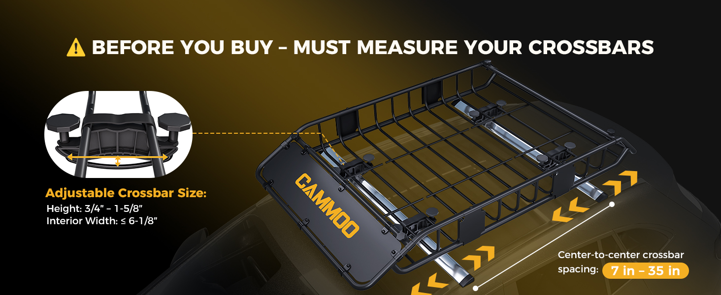 CAMMOO roof rack basket