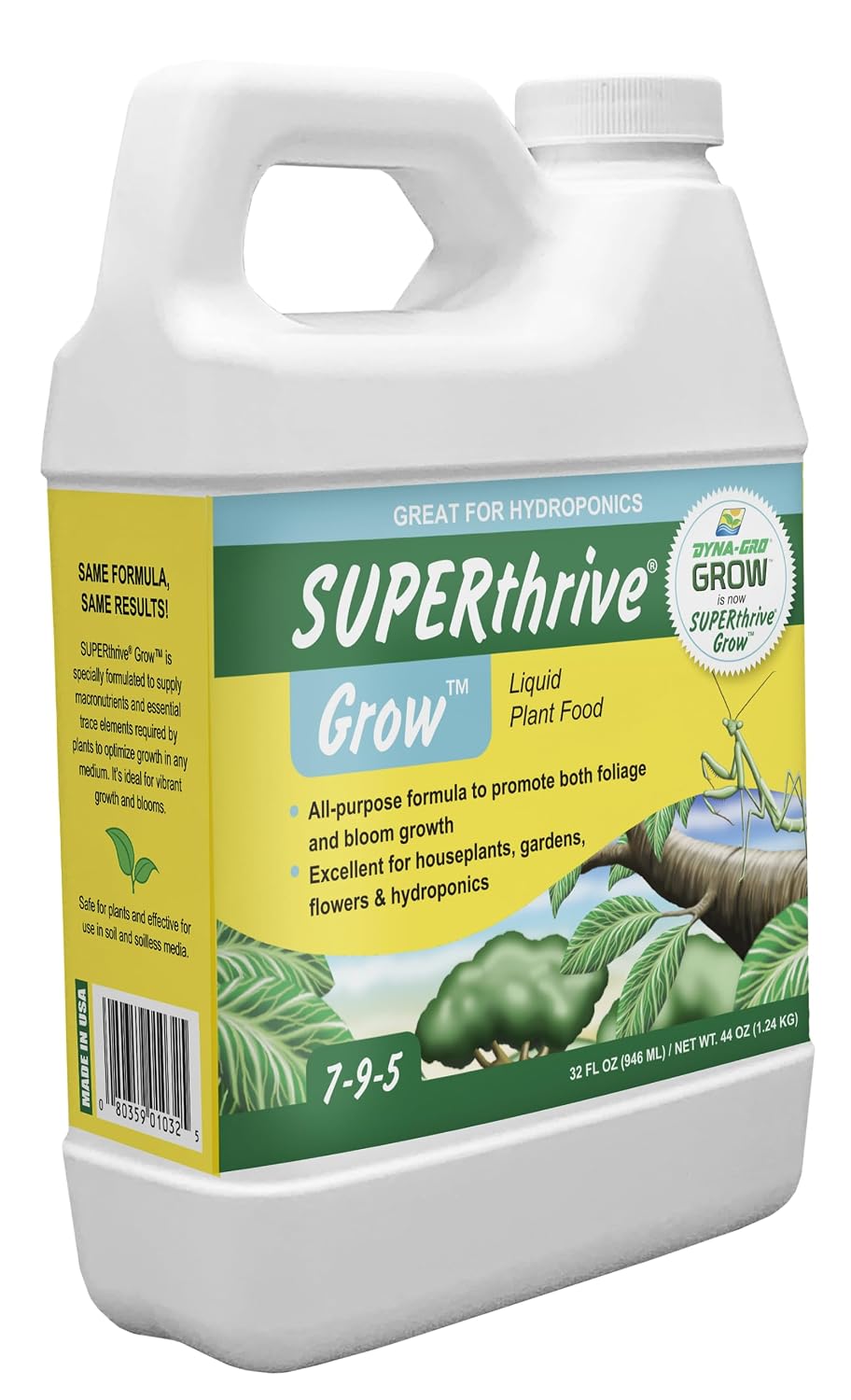 Dyna-Gro Grow 32 oz. Concentrated Liquid Plant Food