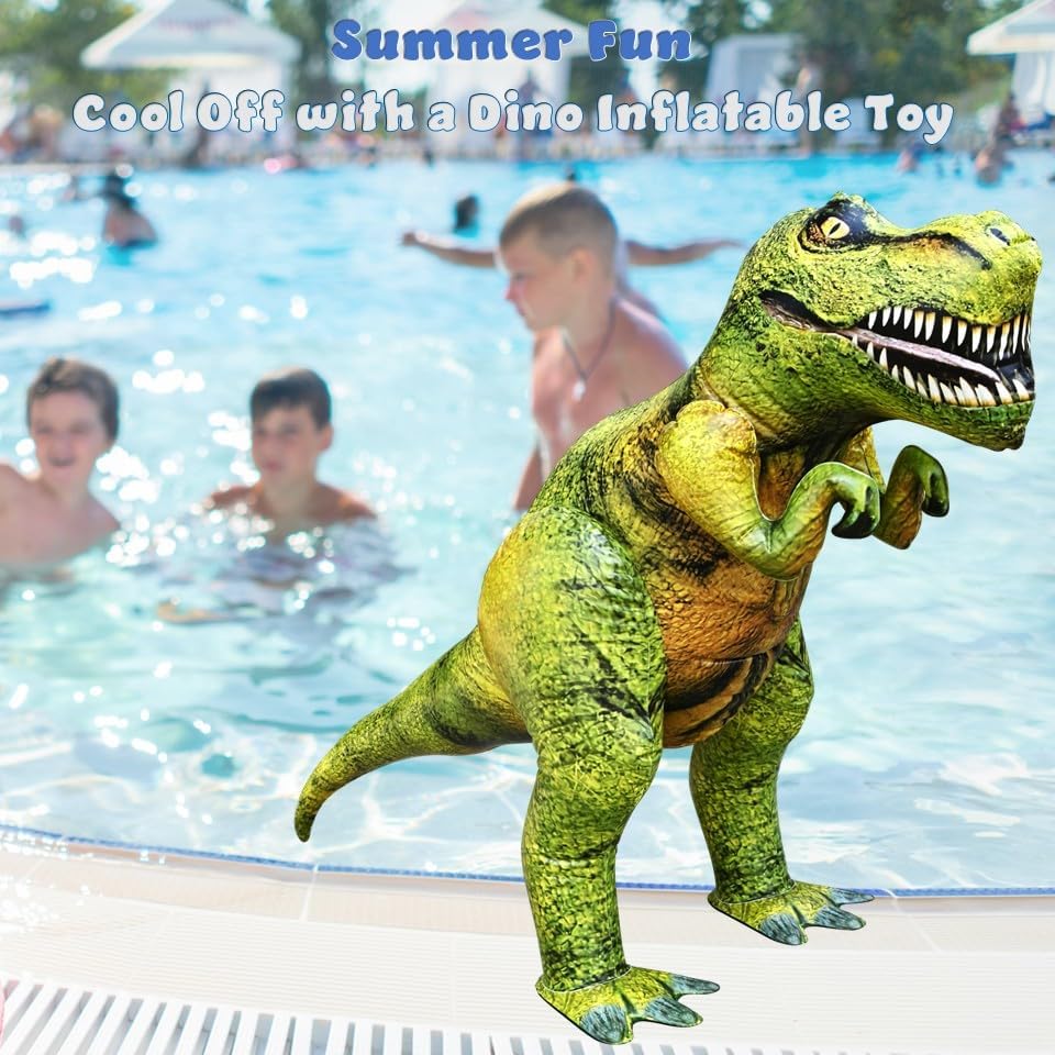 Jet Creations Inflatable Spinosaurus, 53" Long, Realistic Dinosaur