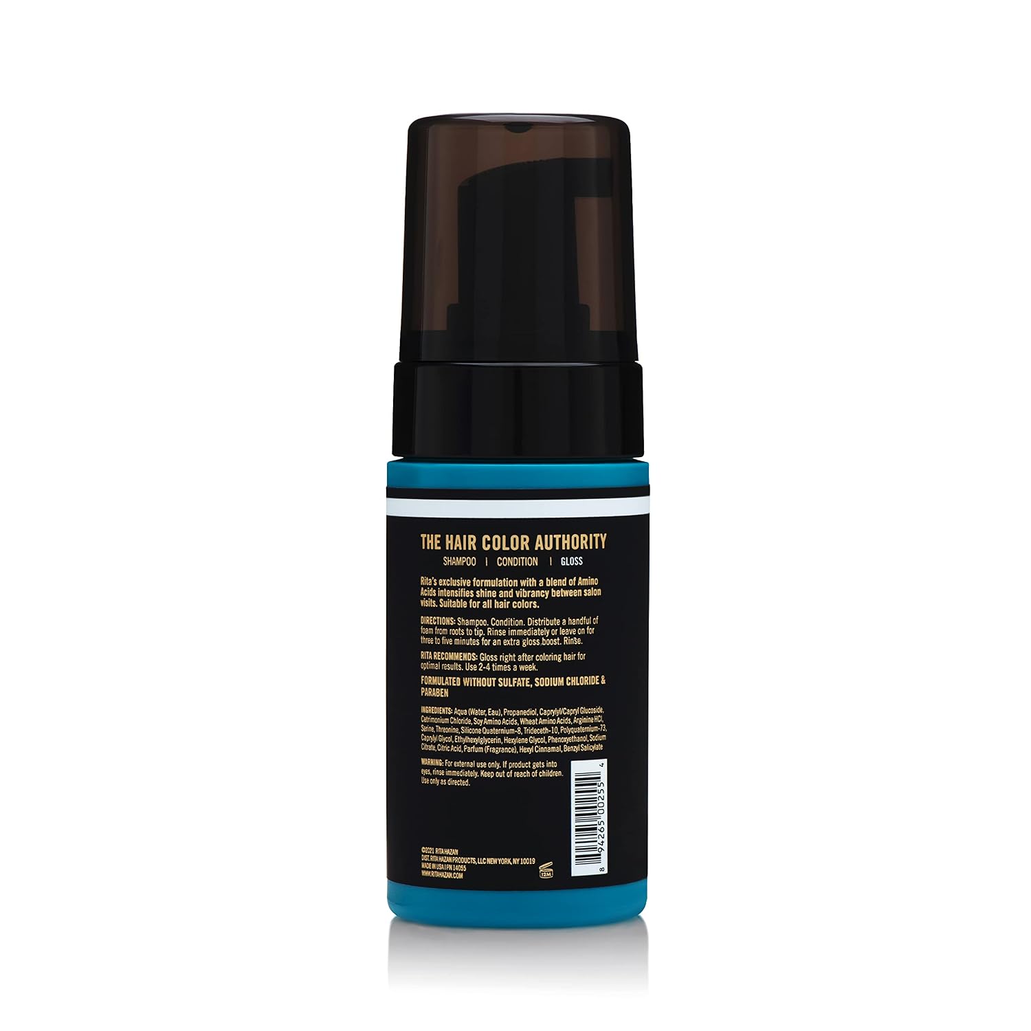 Rita Hazan Ultimate True Color Shine Gloss - Boost Hair Color with Healthy Shine - Shine Gloss for Gray Hair - Deep Conditioning Glazy Hair Gloss Treatment - 3.4 oz. Hair Gloss