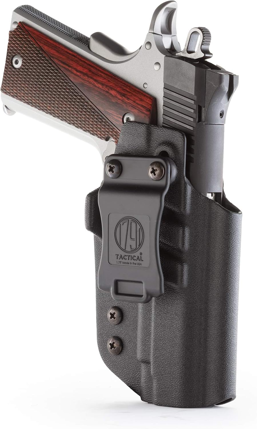 1791 GUNLEATHER 1911 Kydex Holster - Premium Kydex Right Hand IWB Gun Holster for Belts fit 1911 with 4" and 5" Barrels Perfect for Concealed Carry
