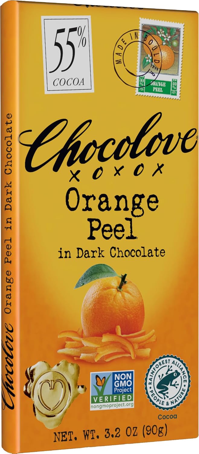 Chocolove Almonds and Sea Salt in Dark Chocolate, 3.2 oz