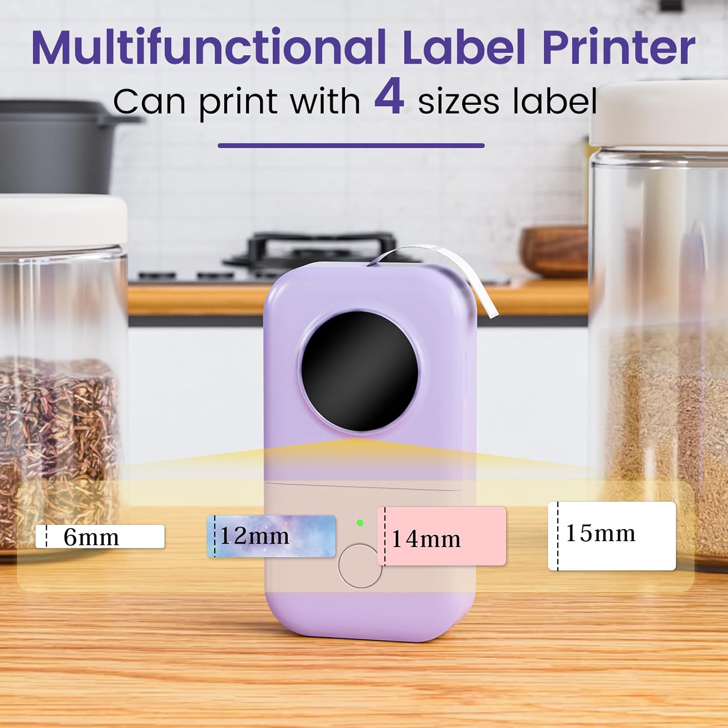 Phomemo Label Maker, D30 Bluetooth Mini Label Maker Machine with Tape