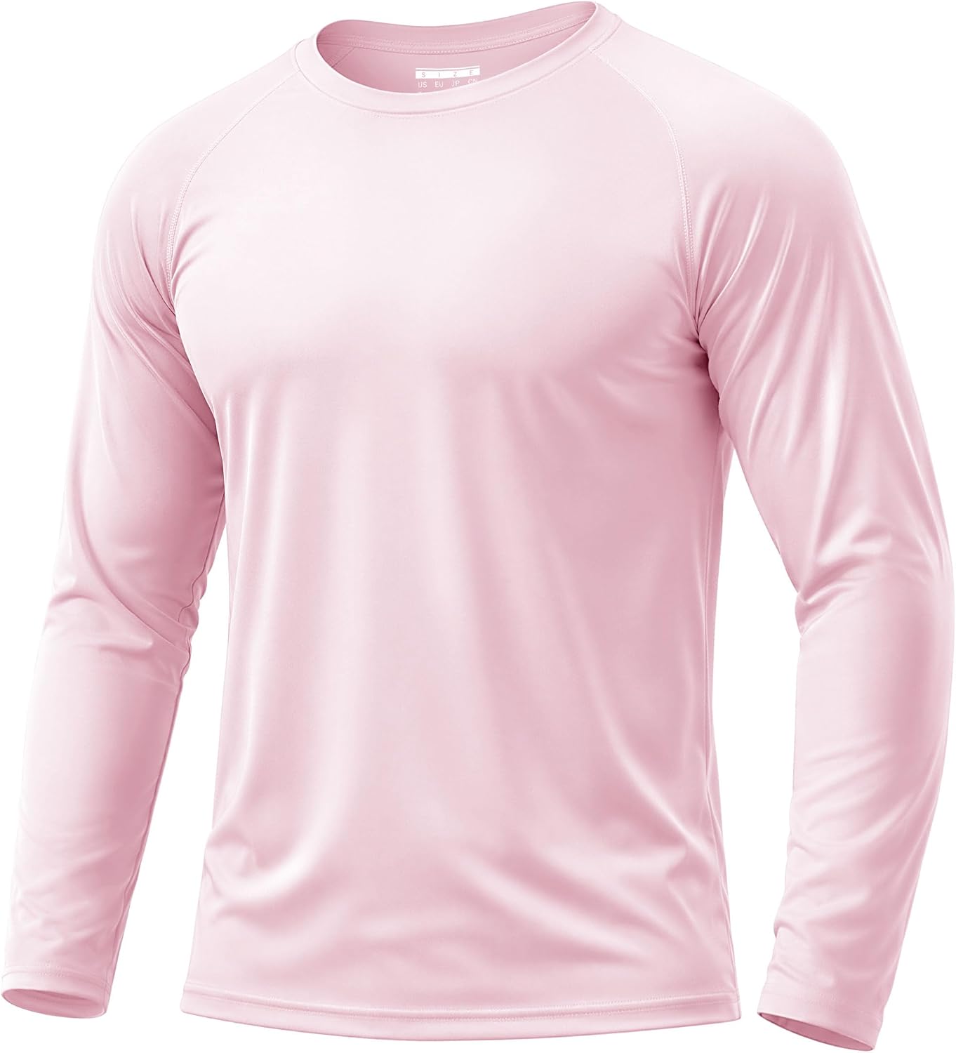 Boladeci Men's UPF 50+ Sun Protection UV SPF Shirts Long Sleeve Lightweight Quick Dry Swim T-Shirts Rash Guard