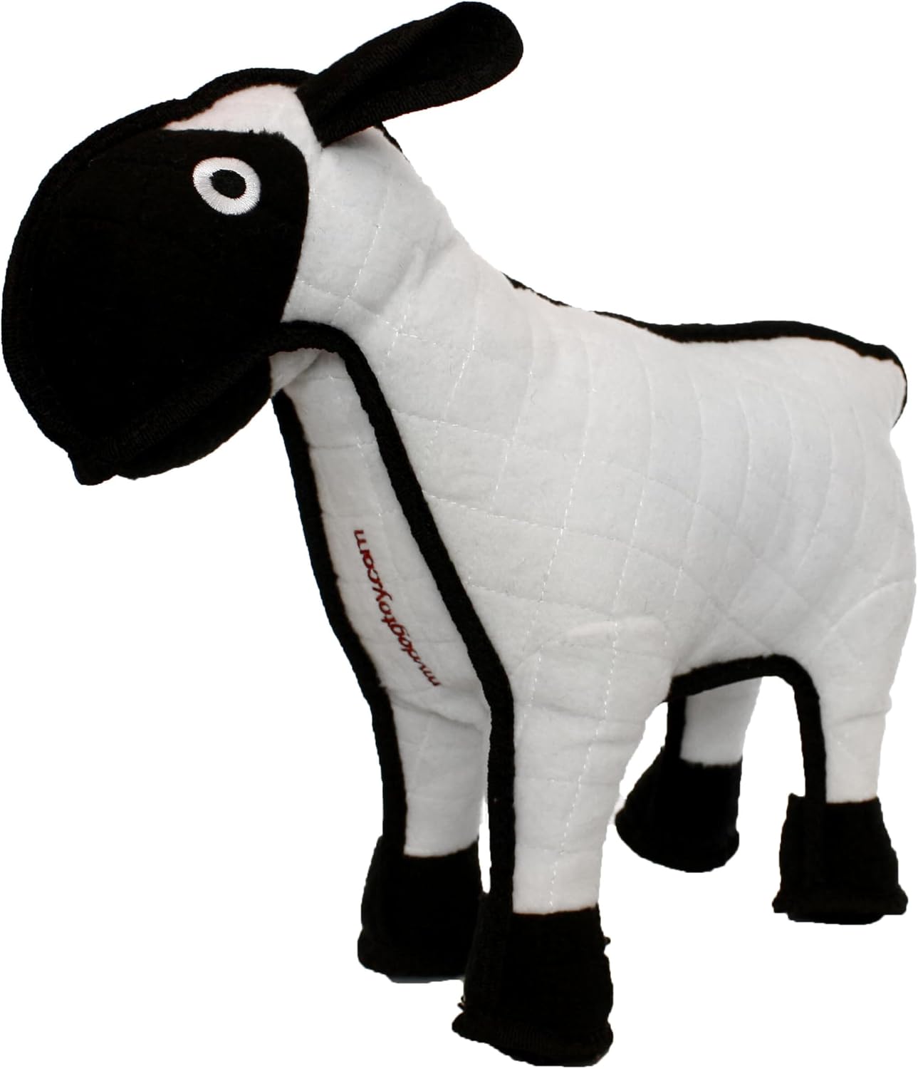 TUFFY® : Cow Dog Toy: Ultra Durable Plush Toy with Multiple Layers & Reinforced Seams, Washable and Floats, Original Construction