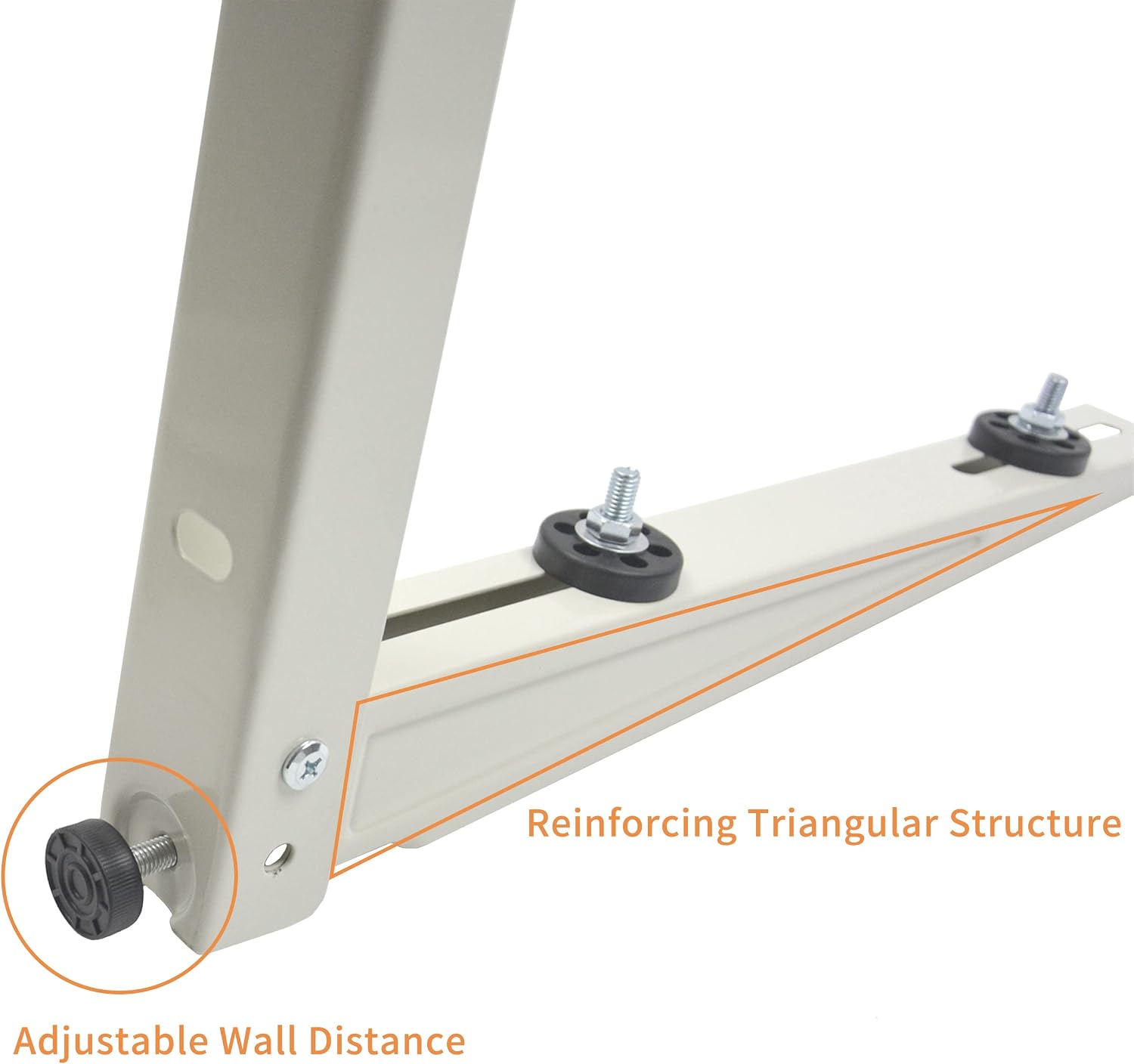 Mini Split Wall Mounting Bracket for Outside Ductless Mini Split AC Heating System 9000-36000 Btu