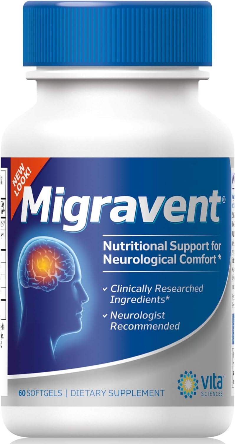 Vita Sciences Migravent Brain & Circulatory Wellness Support - 60 Capsules | Capsules