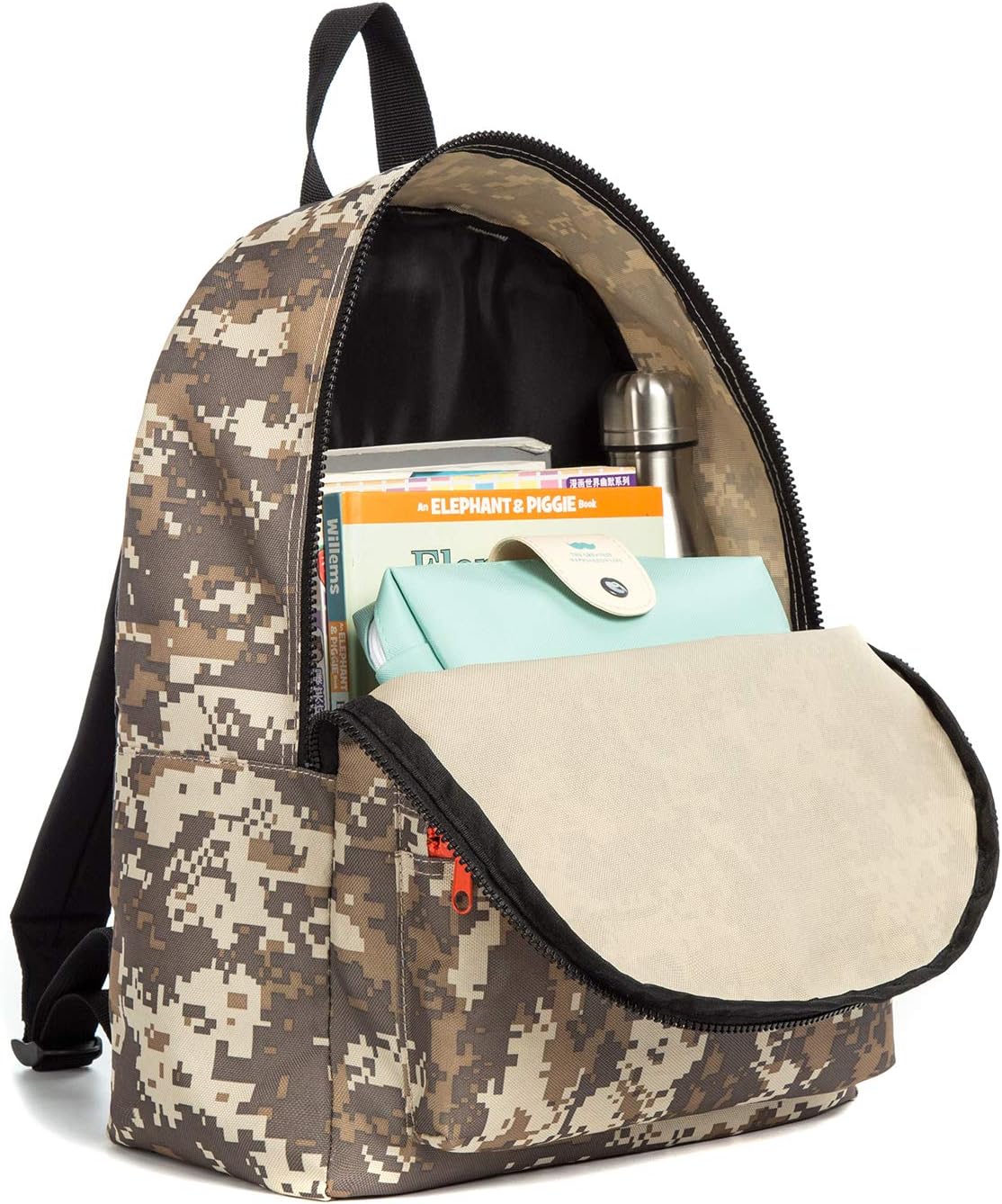 CAIWEI US Army Camo Children's backpack (Camo1)