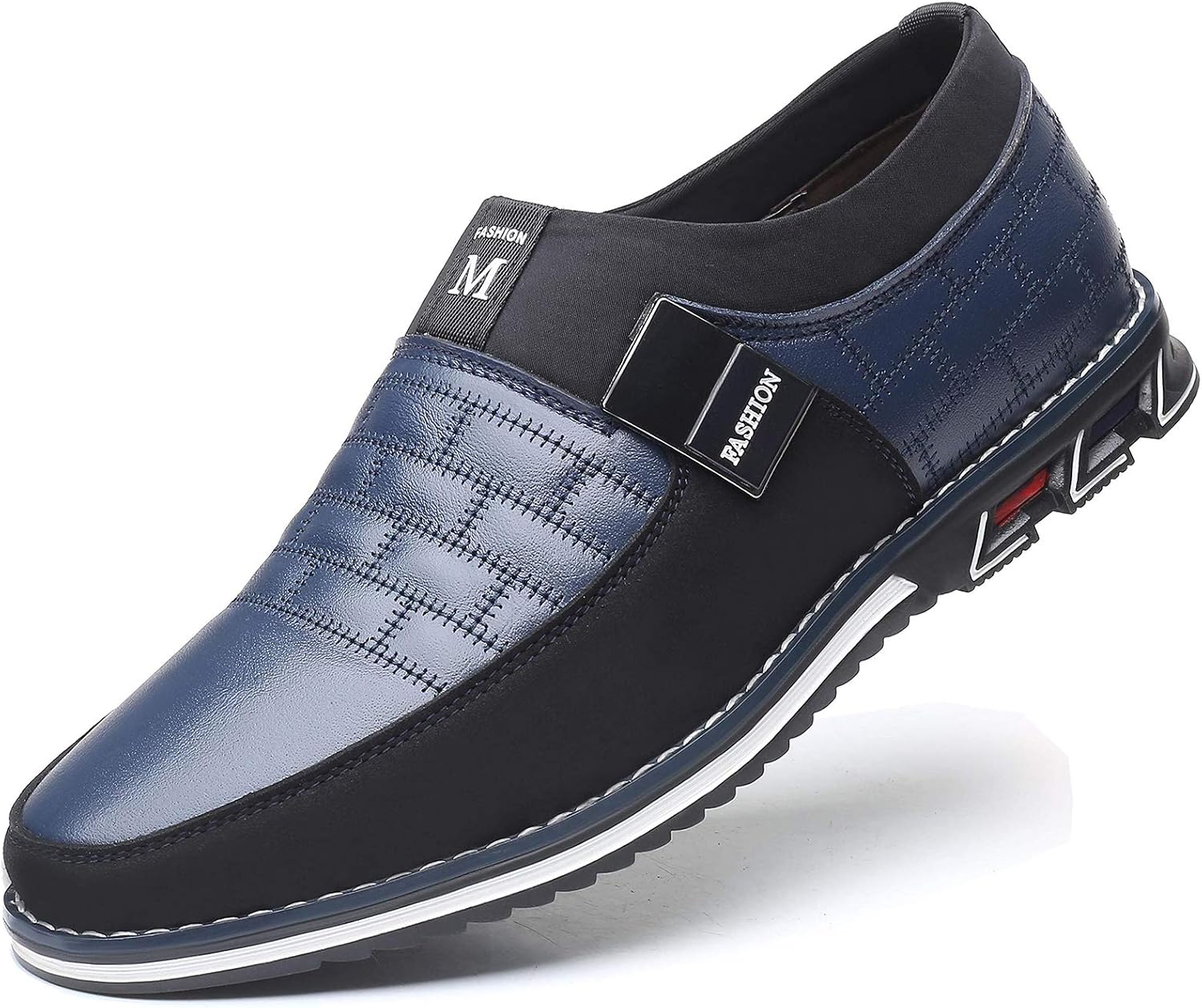 COSIDRAM Mens Casual Shoes Dress Sneakers Loafers Comfort Walking Shoes | Lightweight slip-on for hassle-free wear. Cloud-like comfort, sock-friendly fit for daily & semi-formal occasions.