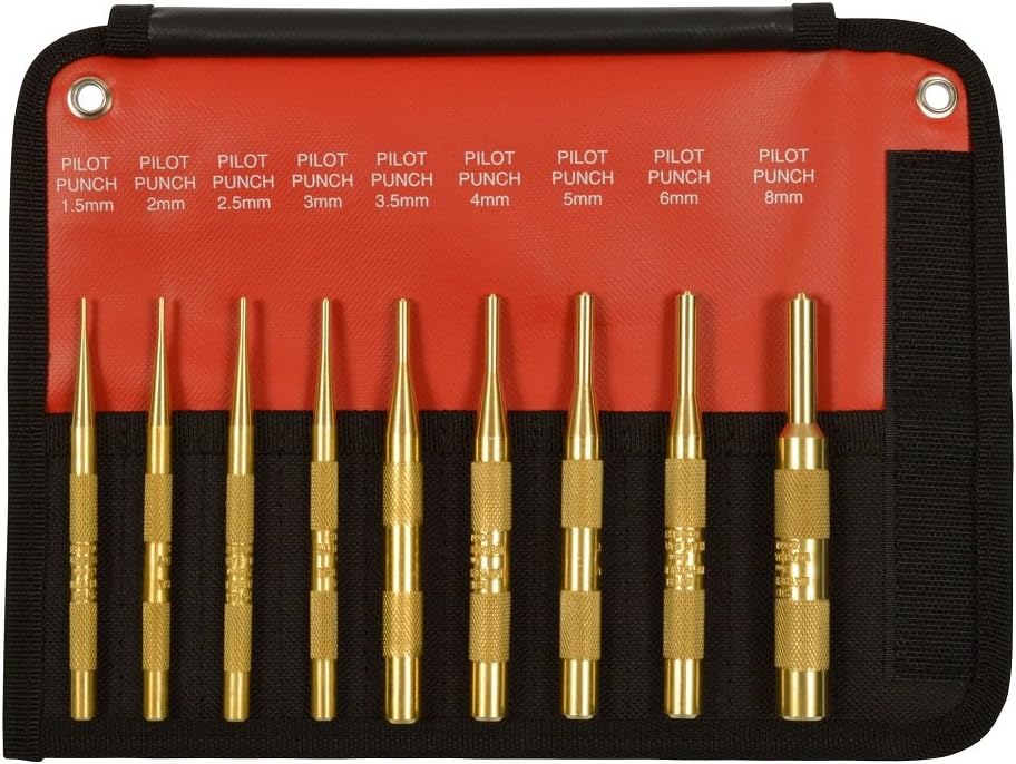 Mayhew Pro 62250 Pilot Punch Kit, 6-Piece