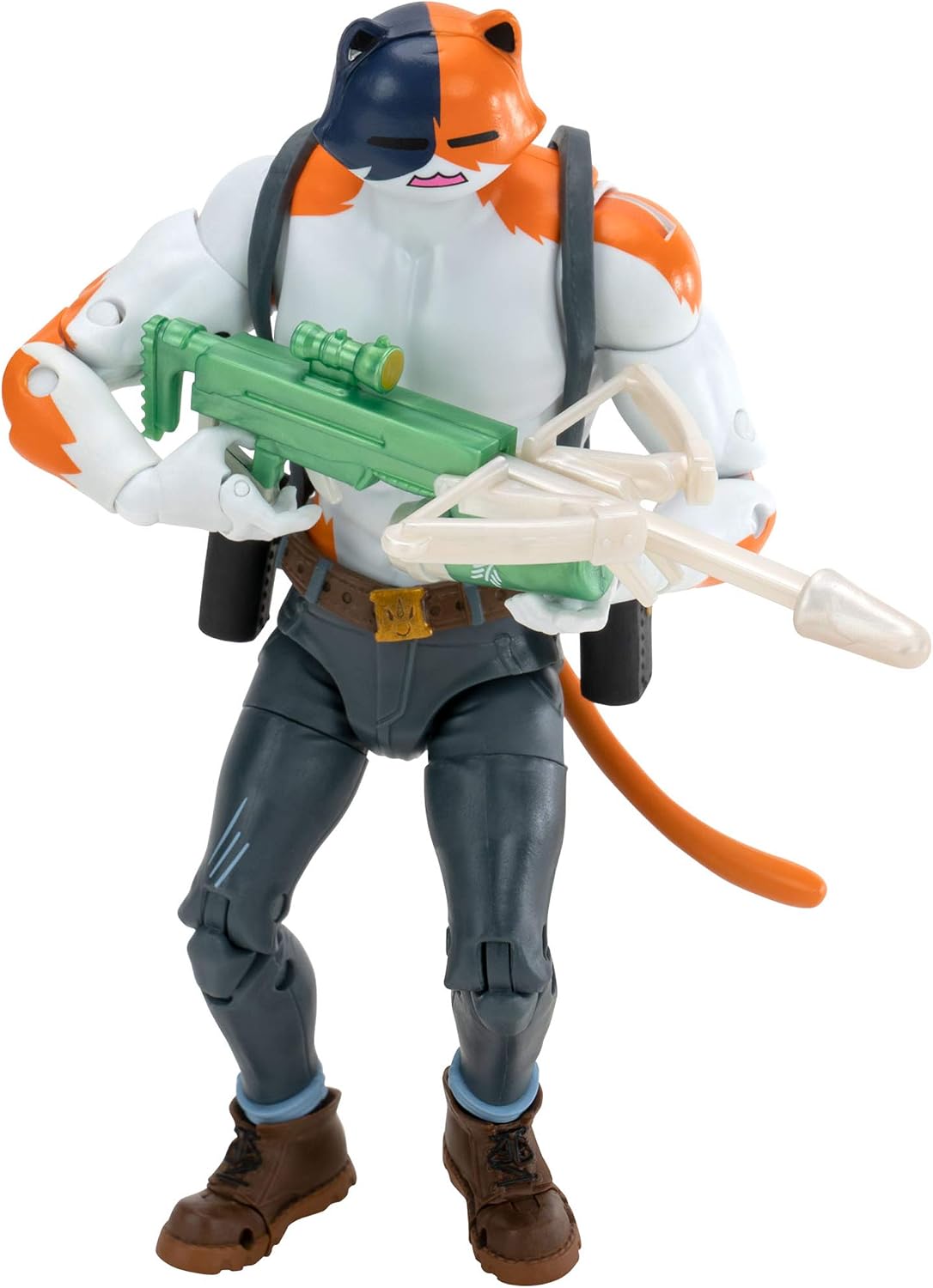 Fortnite Legendary Series Brawlers, 1 Figure Pack - 7 Inch Meowscles Action Figure, Plus Accessories