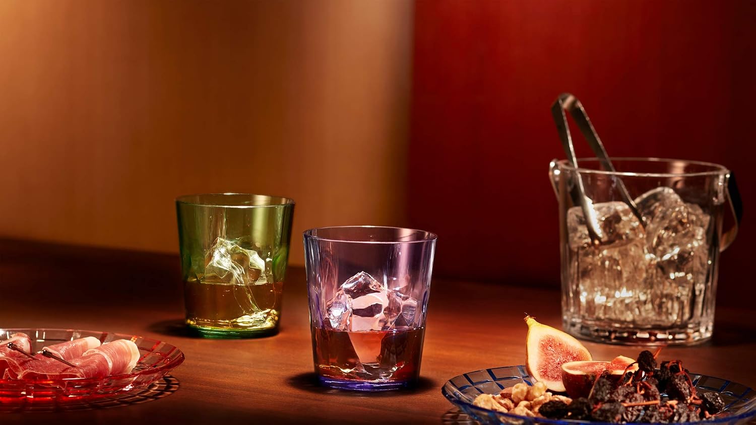 SCANDINOVIA - 13oz Unbreakable Premium Drinking Glasses Set of 6 - Made in Japan - Super Grade Acrylic Plastic - Perfect for Gifts - Dishwasher Safe