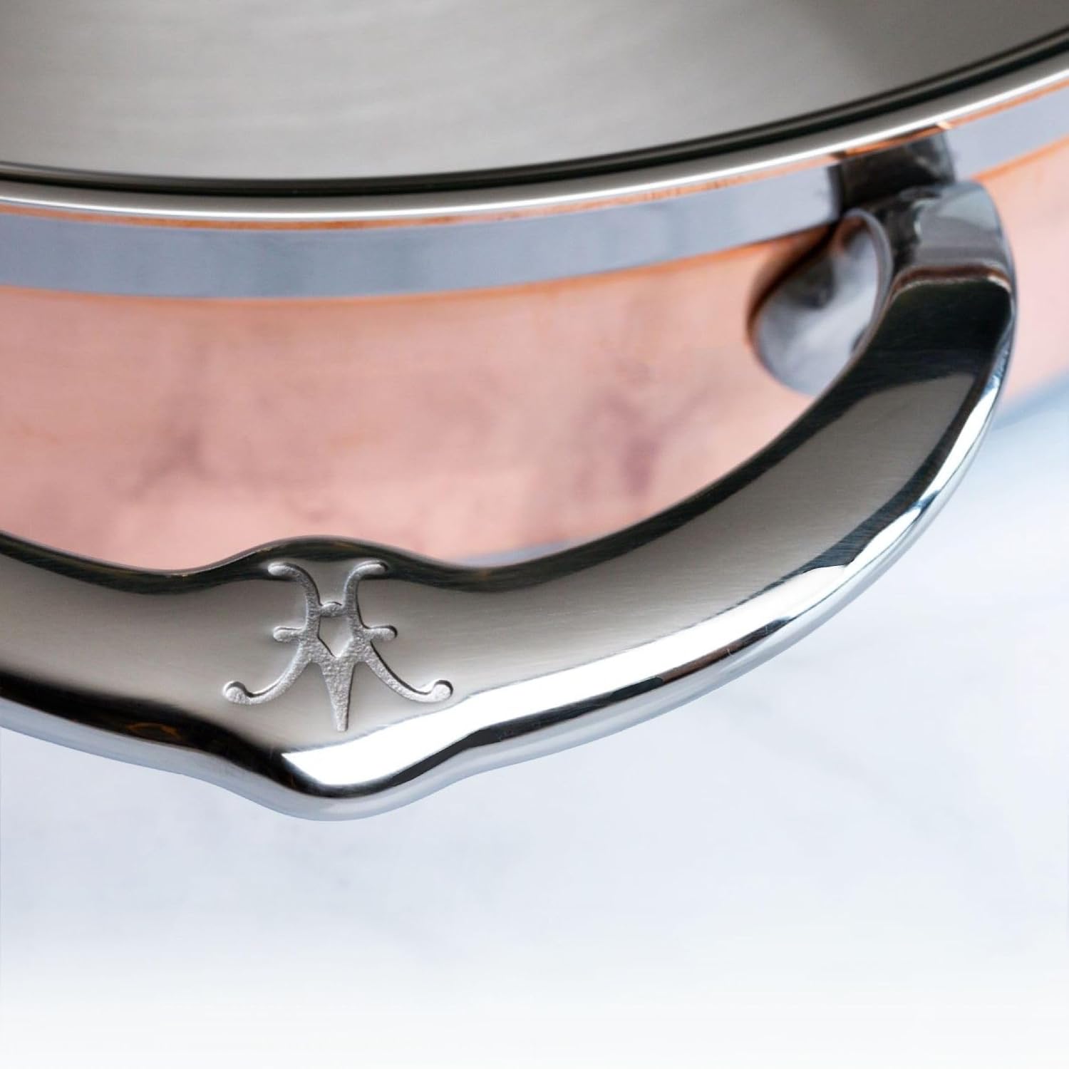 Hestan - CopperBond Collection - 100% Pure Copper Frying Pan, Induction Cooktop Compatible, 8.5-Inch