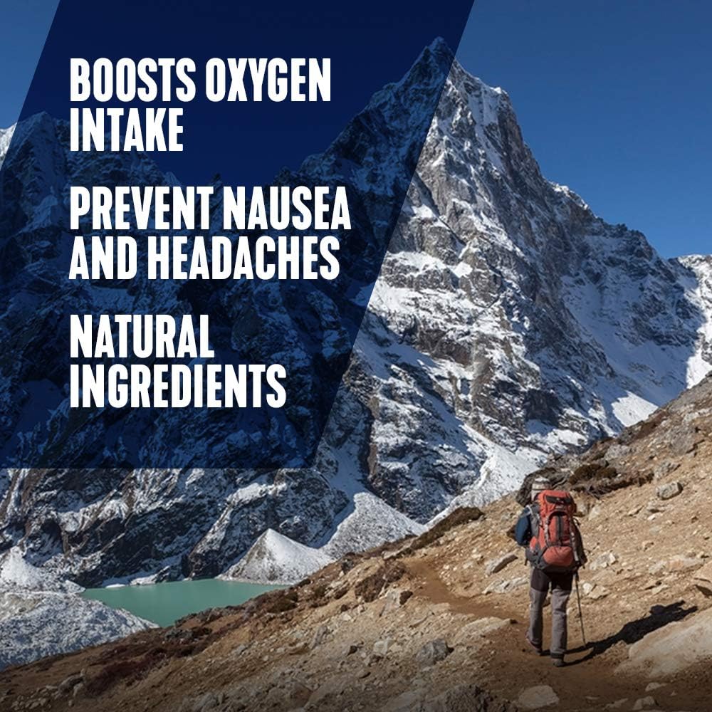OxyBoost Complex. Altitude Formula for Acclimation to Ski or Mountain Trips with Vitamin C, Alpha Lipoic Acid (60 Servings)…