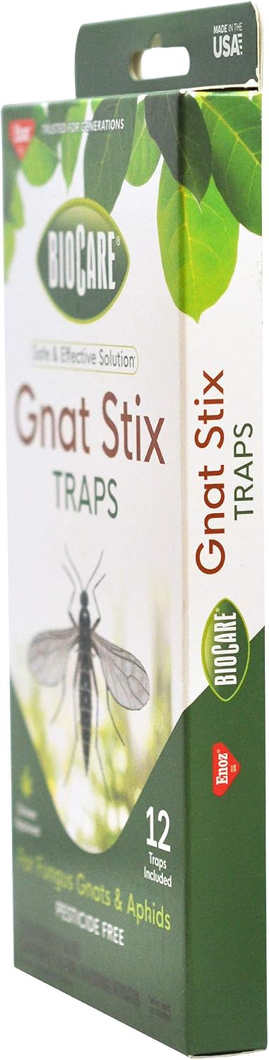 Springstar, S5333 BioCare Gnat Stix, Brown, (Pack of 12)