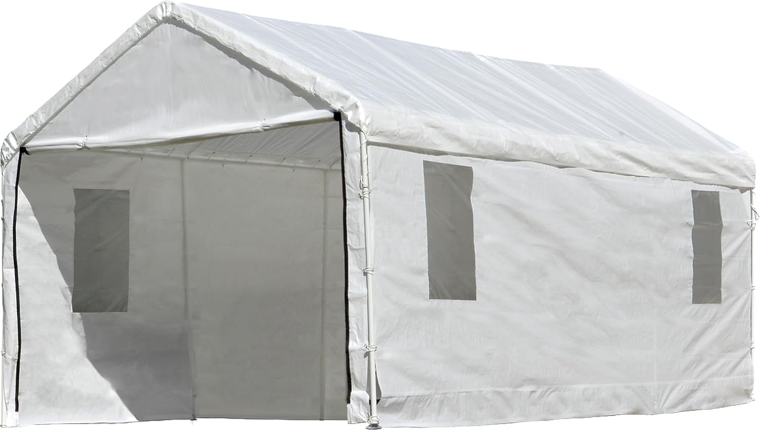 ShelterLogic MaxAP Clearview Enclosure Kit with Windows, 10 x 20 ft. (Frame and Canopy Sold Separately)