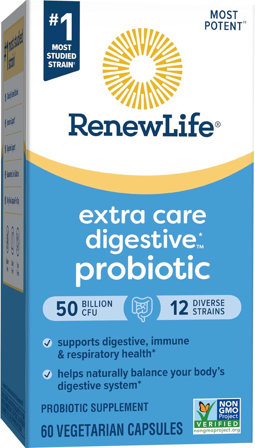 Renew Life Ultimate Flora Probiotic 80 Billion CFU | 31 Strains