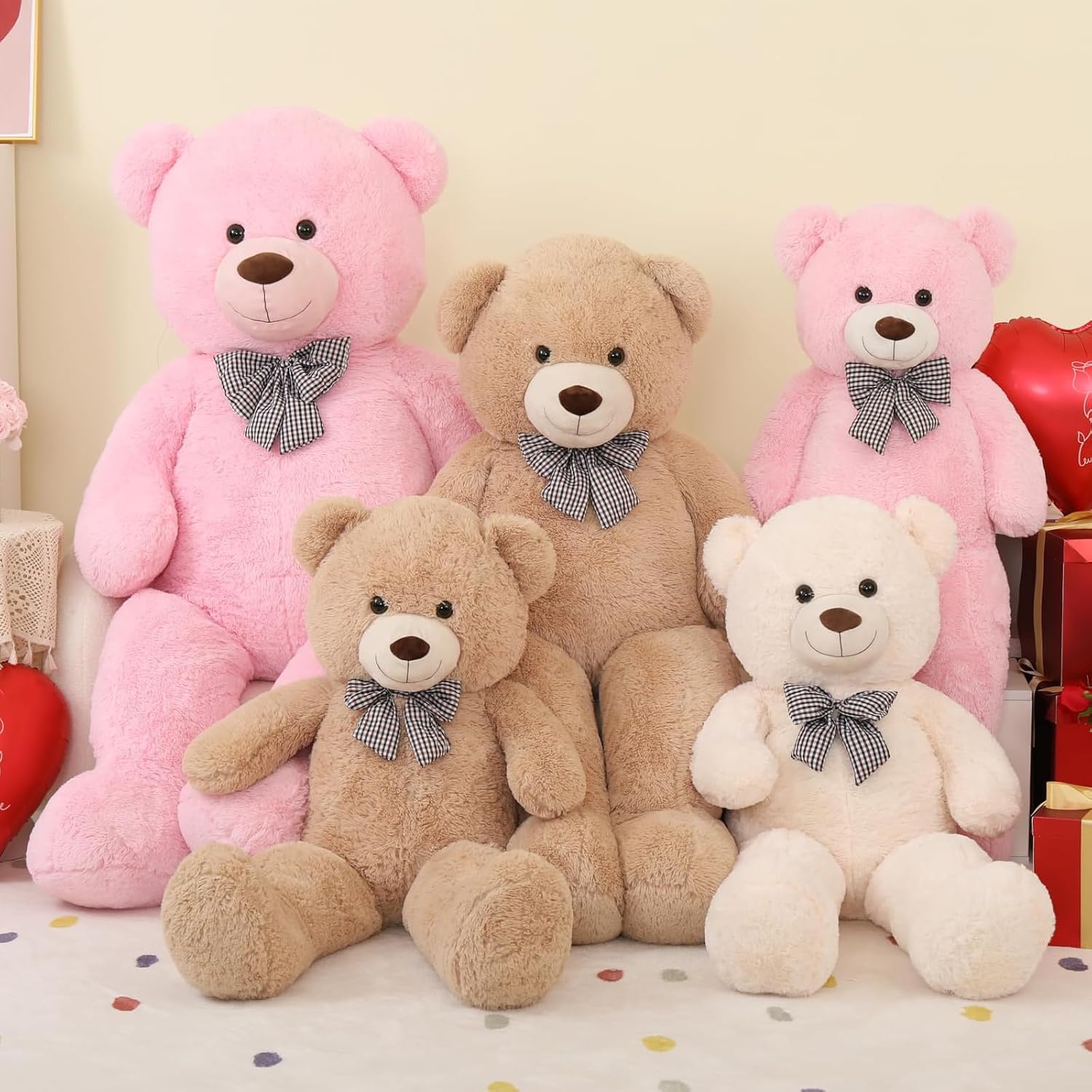 Toys Studio 47 Inch Big Teddy Bear Giant Stuffed Animal for Girls