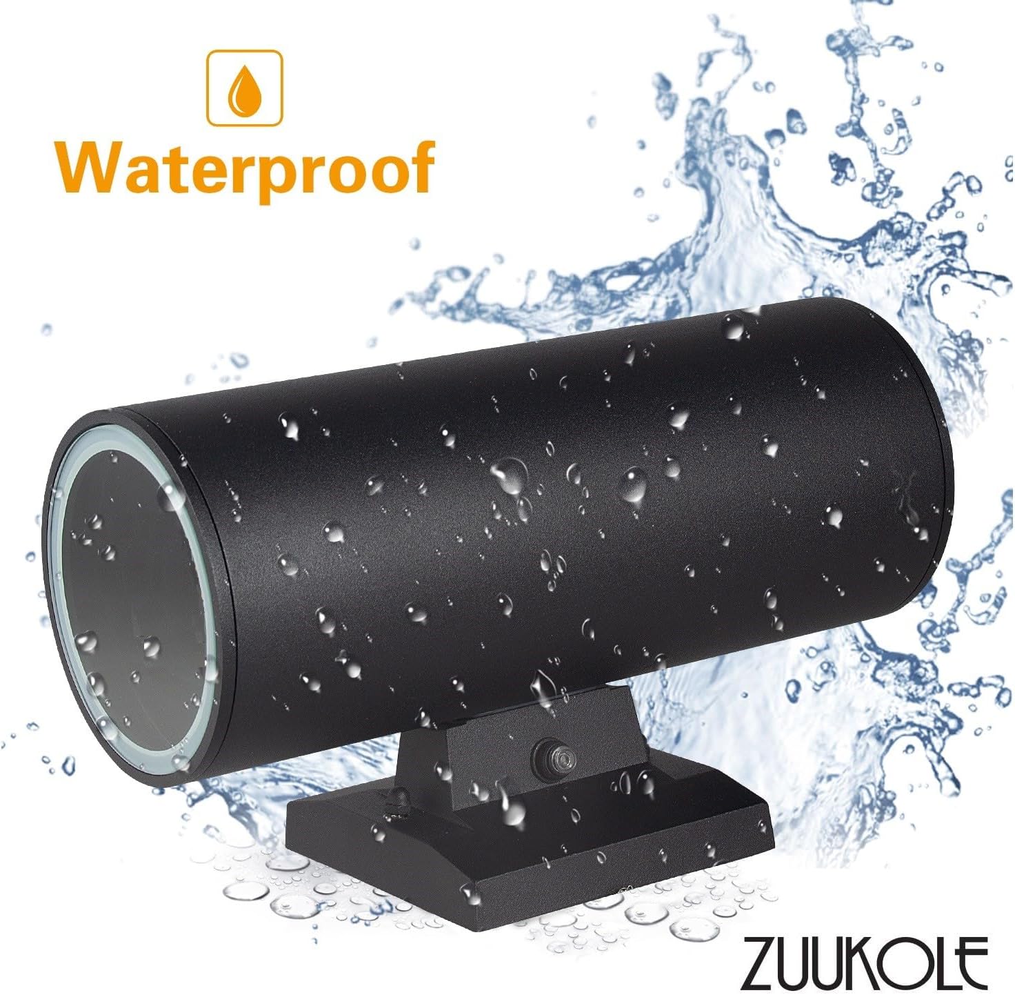 Dusk to Dawn Outdoor Wall Sconce, Waterproof Exterior Light Fixture