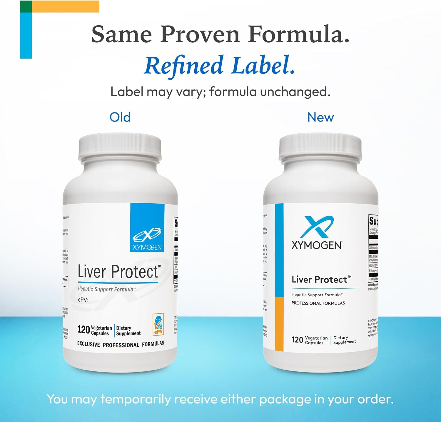 XYMOGEN Liver Protect - Liver Health & Antioxidant Support Supplement* - Milk Thistle, Alpha-Lipoic Acid, NAC & Selenium - Gluten-Free & Vegetarian - 120 Capsules