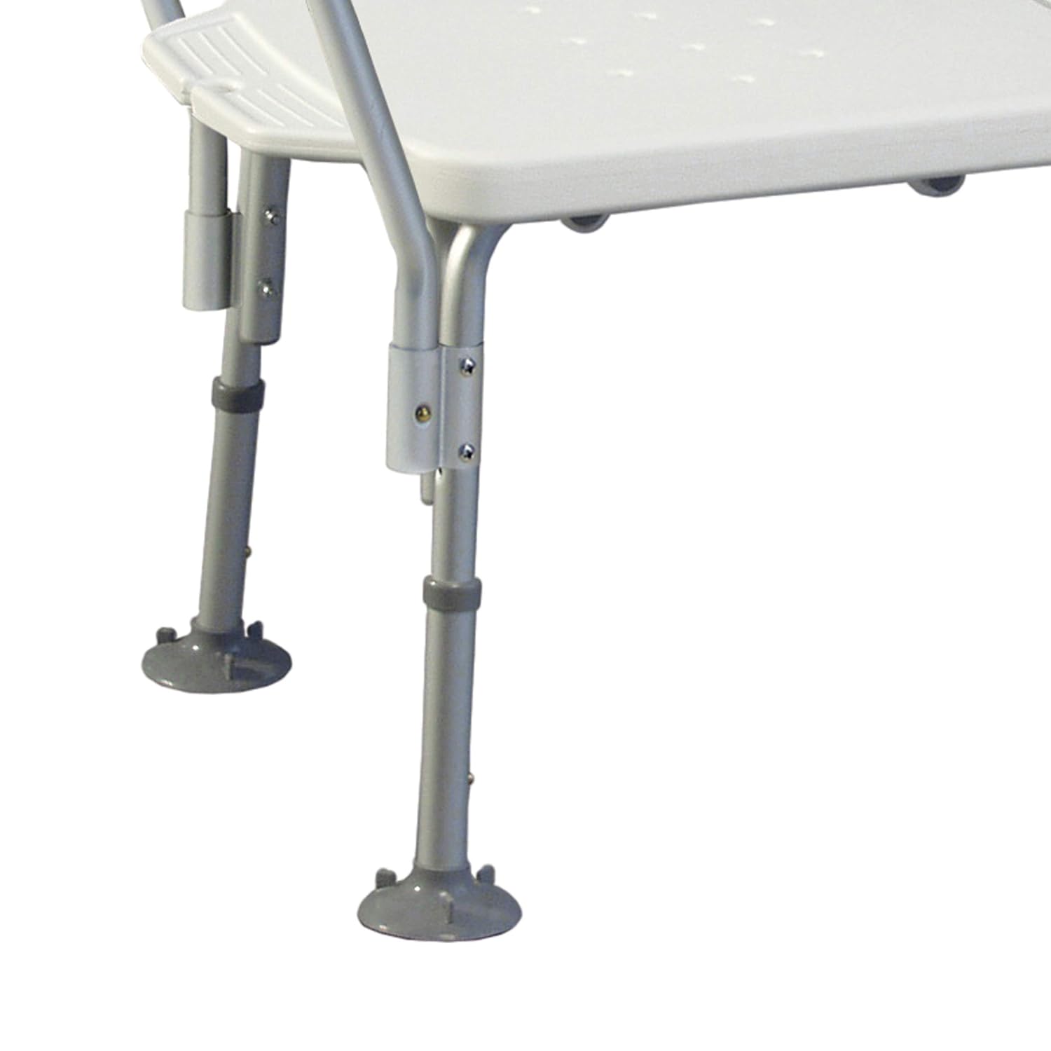 Graham-Field 7929-1 Lumex Heavy Duty Tub Transfer Bench & Shower Chair, 400 lb. Weight Capacity