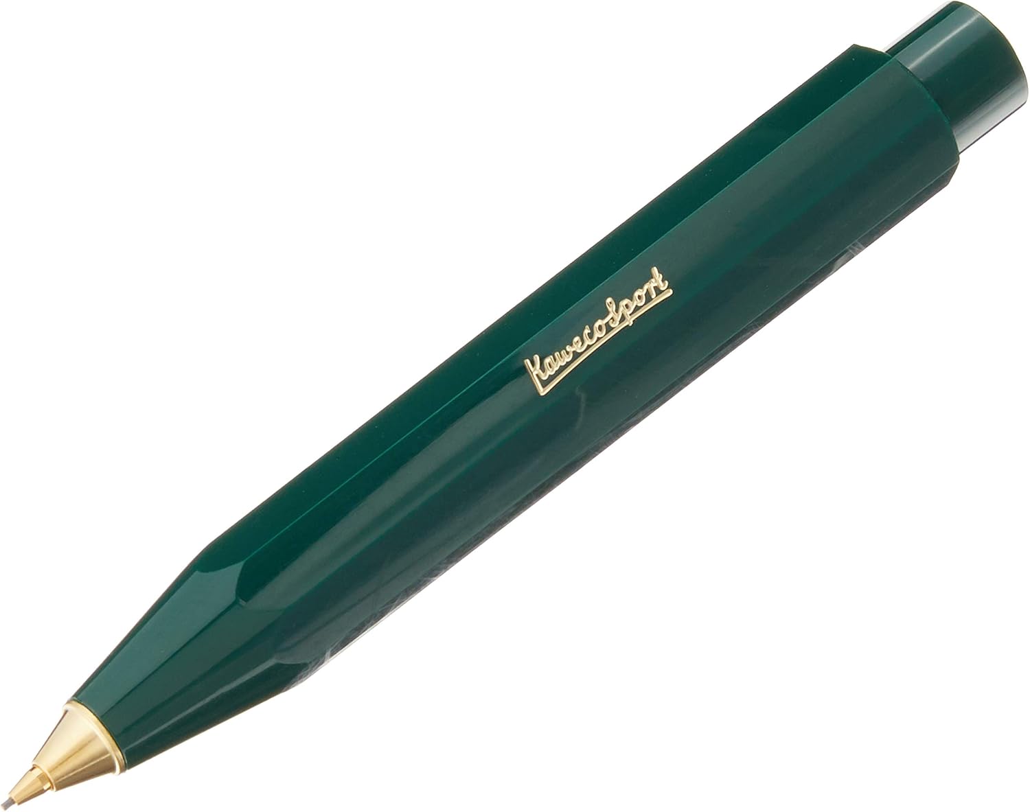 Kaweco CLASSIC SPORT Fountain Pen White with 23 Carat Gold-Plated Steel Nib and Iridium Tip for Ink Cartridges I Sport Fountain Pen 13 cm I Nib: BB (Extra Broad)