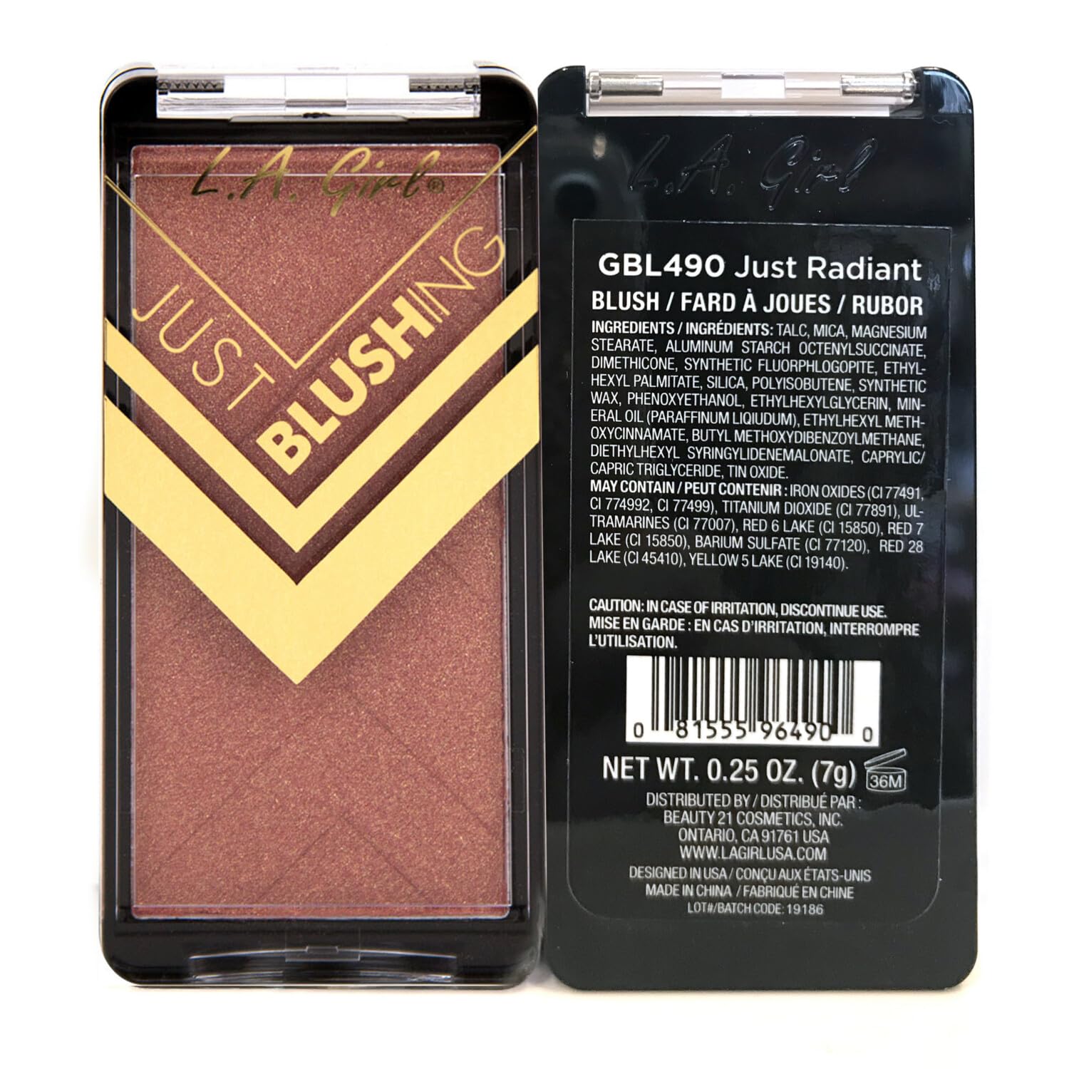 L.A. Girl Just Blushing, Just Because GBL481