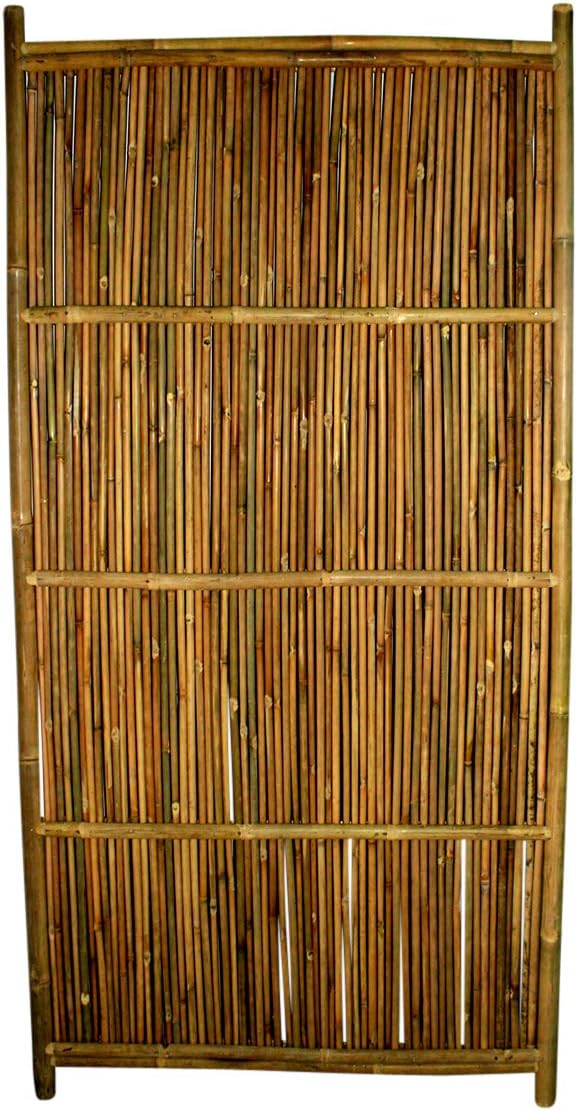 Bamboo Fence Panel, Horizontal Style