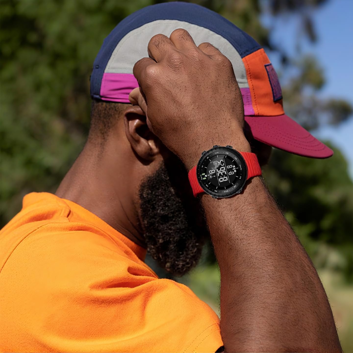 PALADA Men's Digital Sports Watch Waterproof Tactical Watch with LED Backlight Watches for Men