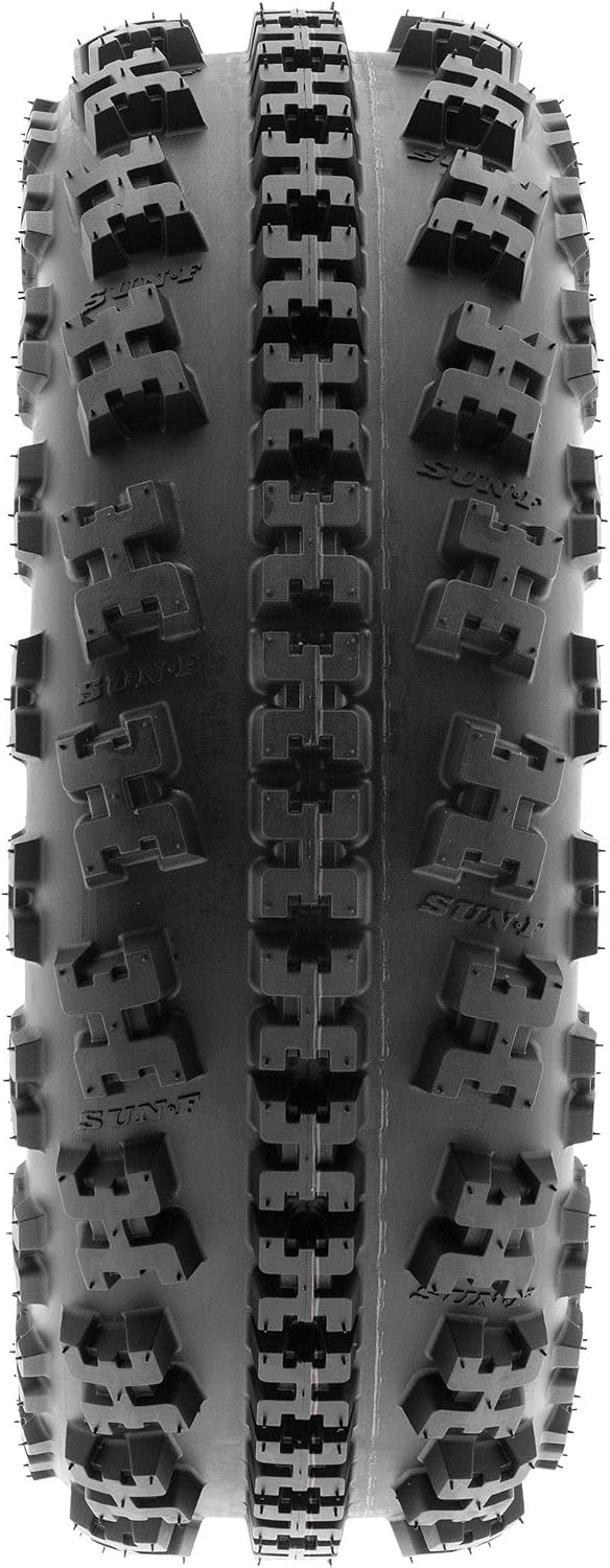 SunF ATV Tires 22x7-10 22x10-9 Sport Race Knobby 6 PR A027 - BUNDLE