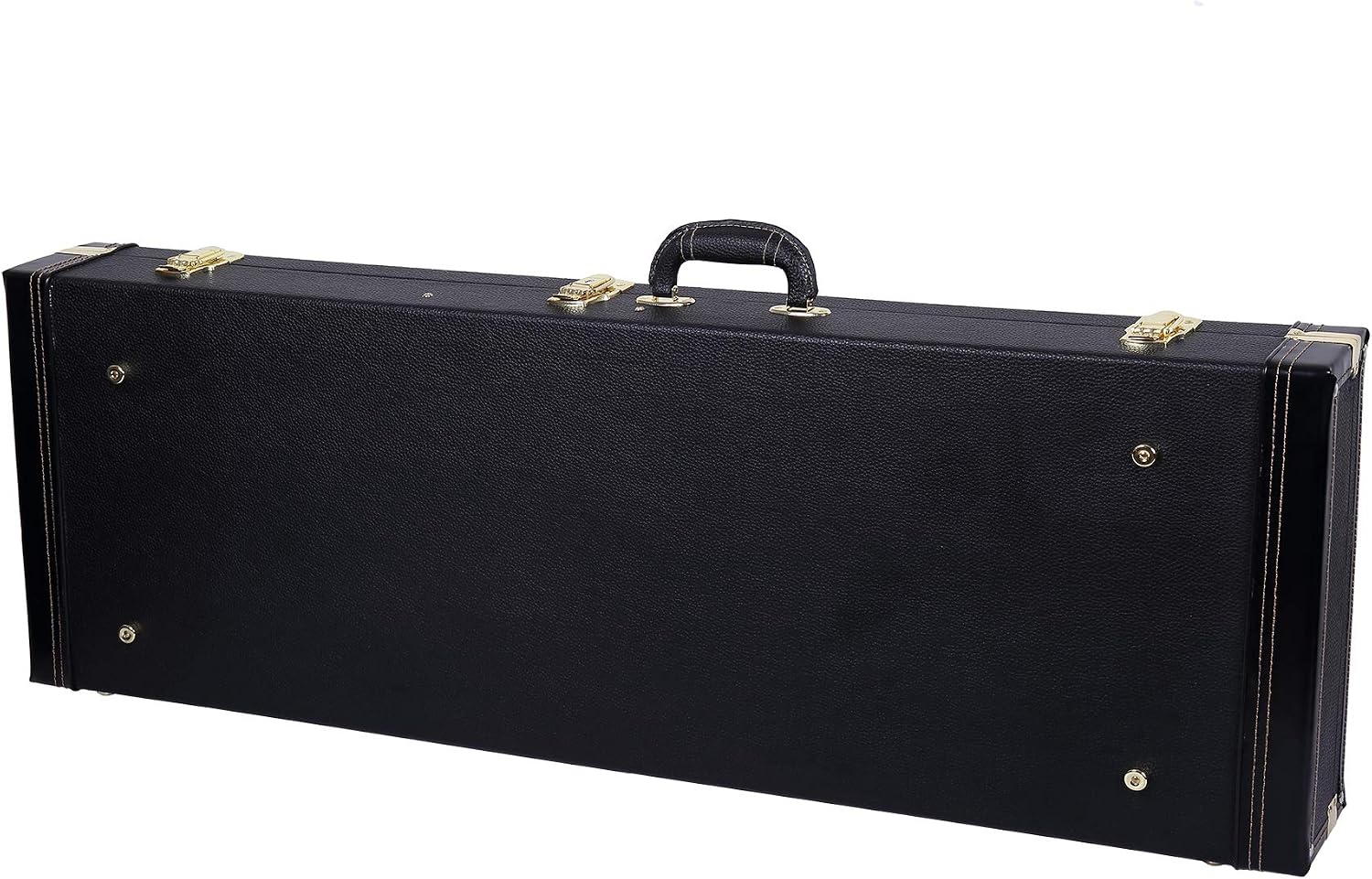 Crossrock Hardshell Arch Top wood case fits SG Electric Guitars-Black(CRW600SGBK)