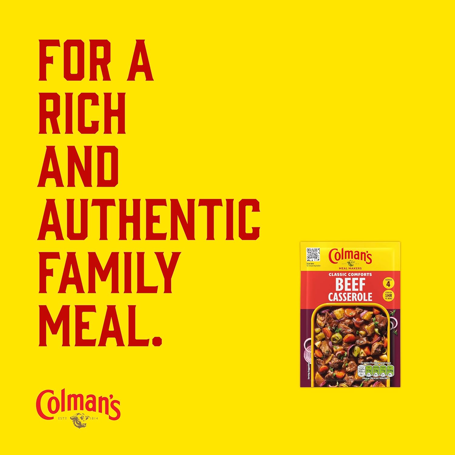 Colman's Beef Casserole Mix, 40 g
