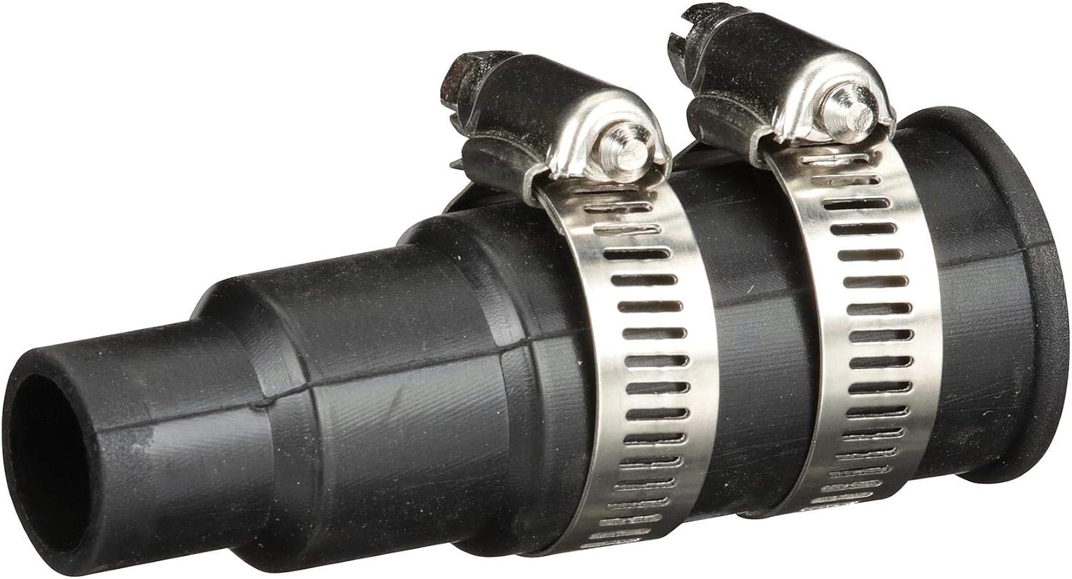 Waste King Legend Series 1 HP Continuous Feed Garbage Disposal with Power Cord - (L-8000) & Garbage Disposal Dishwasher Connector Kit - 1023