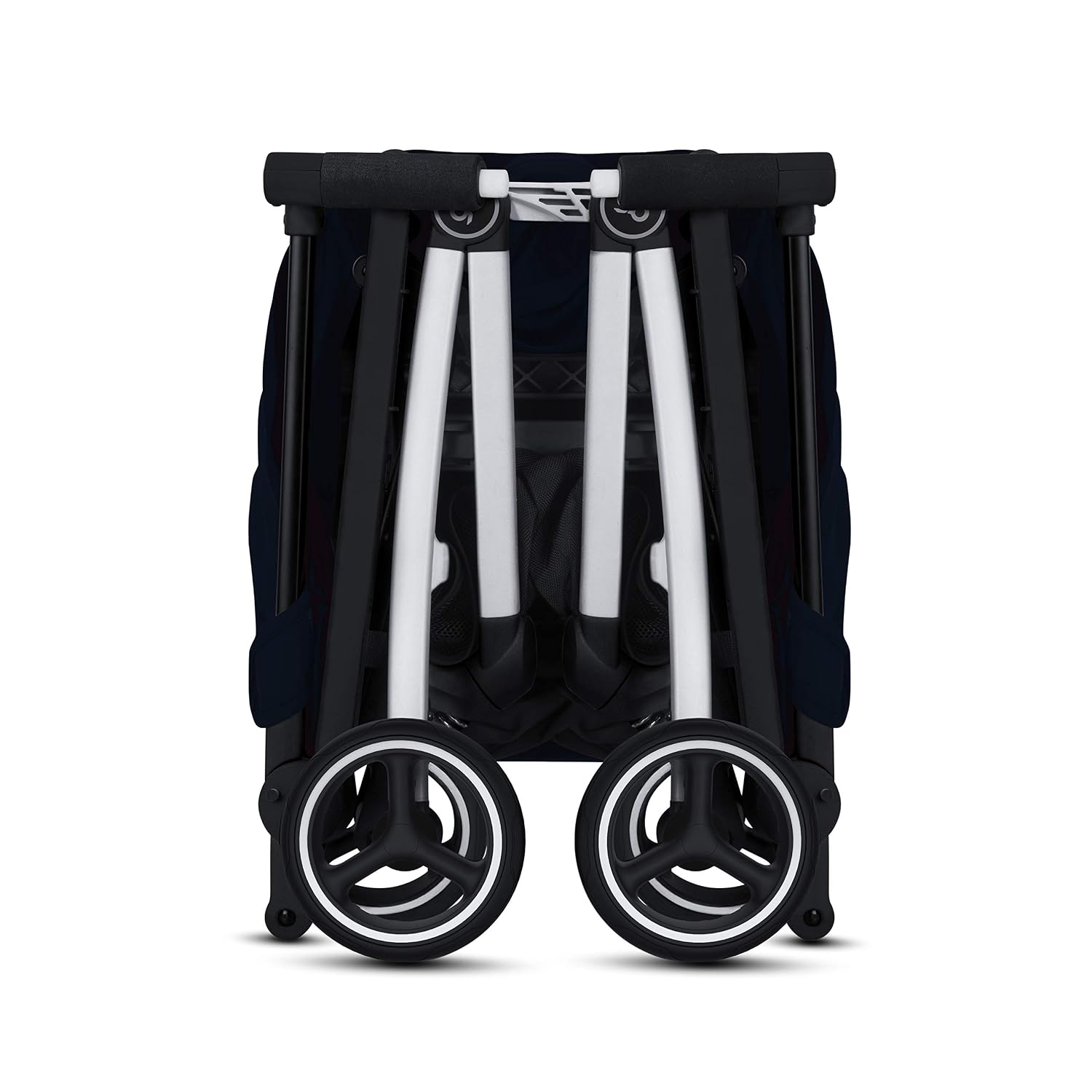 gb Pockit+ All-Terrain, Ultra Compact Lightweight Travel Stroller with Canopy and Reclining Seat in Velvet Black