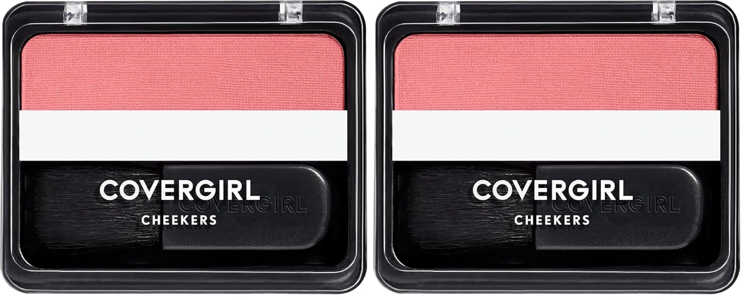 COVERGIRL - Cheekers Blush, Soft, blendable, lightweight formula, easy & natural look, 100% Cruelty-Free