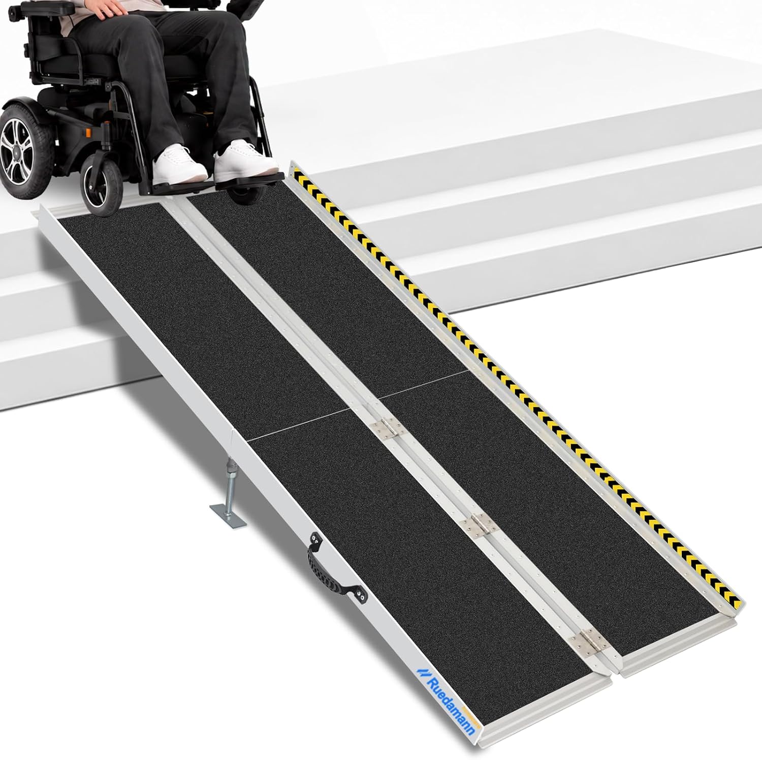 Ruedamann 2 FT Portable Wheelchair Ramp, 30" Wide