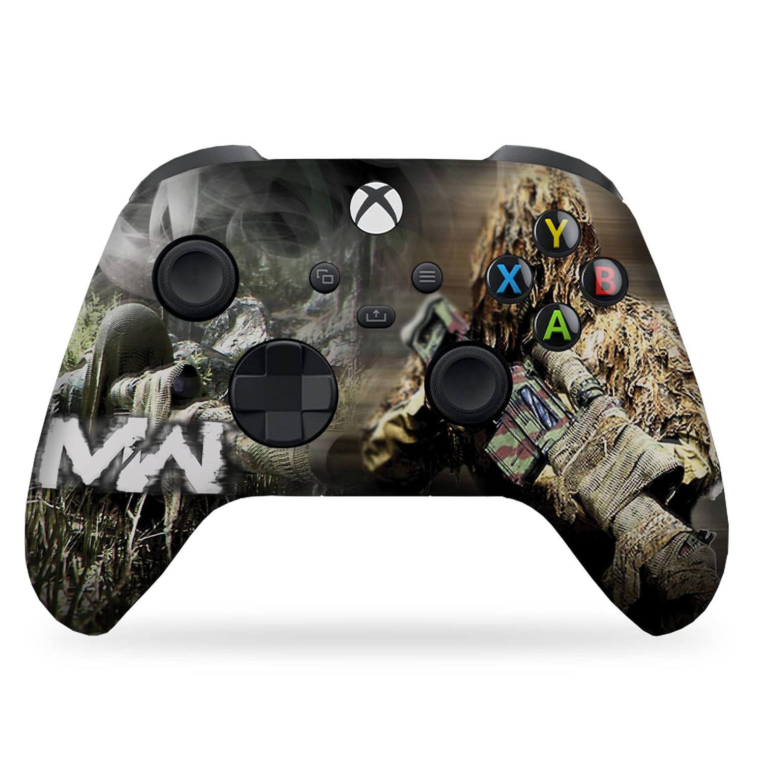 DreamController Green Weed Grass Custom X-box Controller Wireless compatible with X-box One/Series X/S Proudly Customized in USA with Permanent