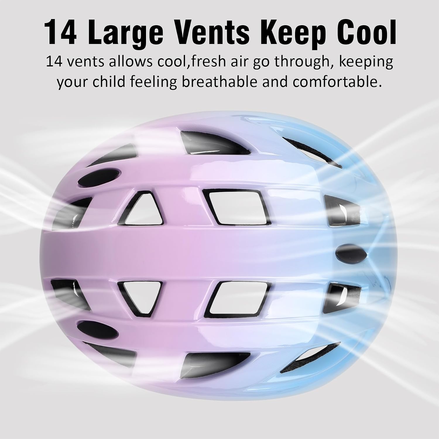 Kids Bike Helmet,2 Sizes for Youth Child Girls & Boys