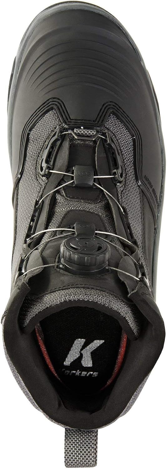 Korkers Men's Darkhorse Fishing / Wading Boot, Includes Interchangeable Felt & Kling-On Soles