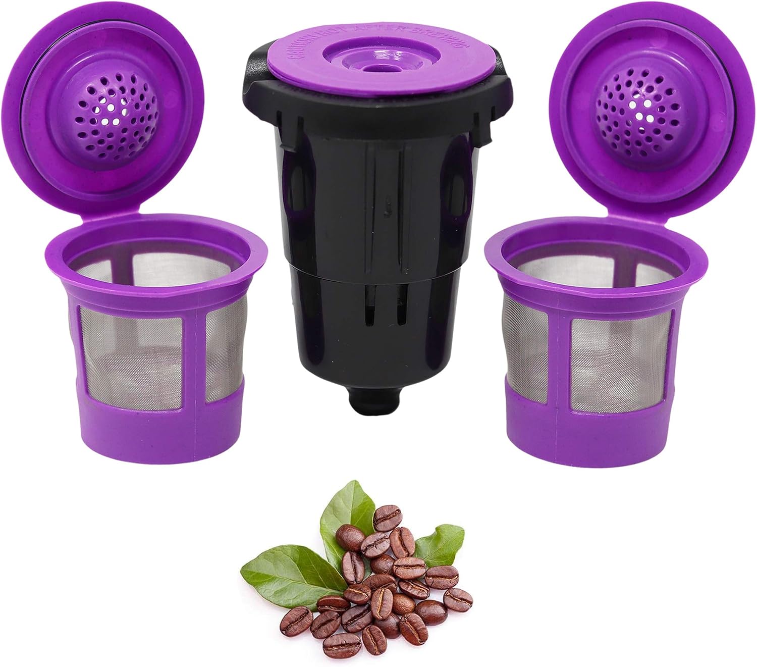 Reusable K Cups for Keurig K-Mini, K Mini Plus & K-Express with Adapter