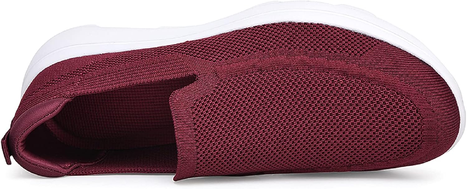 konhill Mens Slip On Shoes Lightweight Walking Shoes Anti Slip