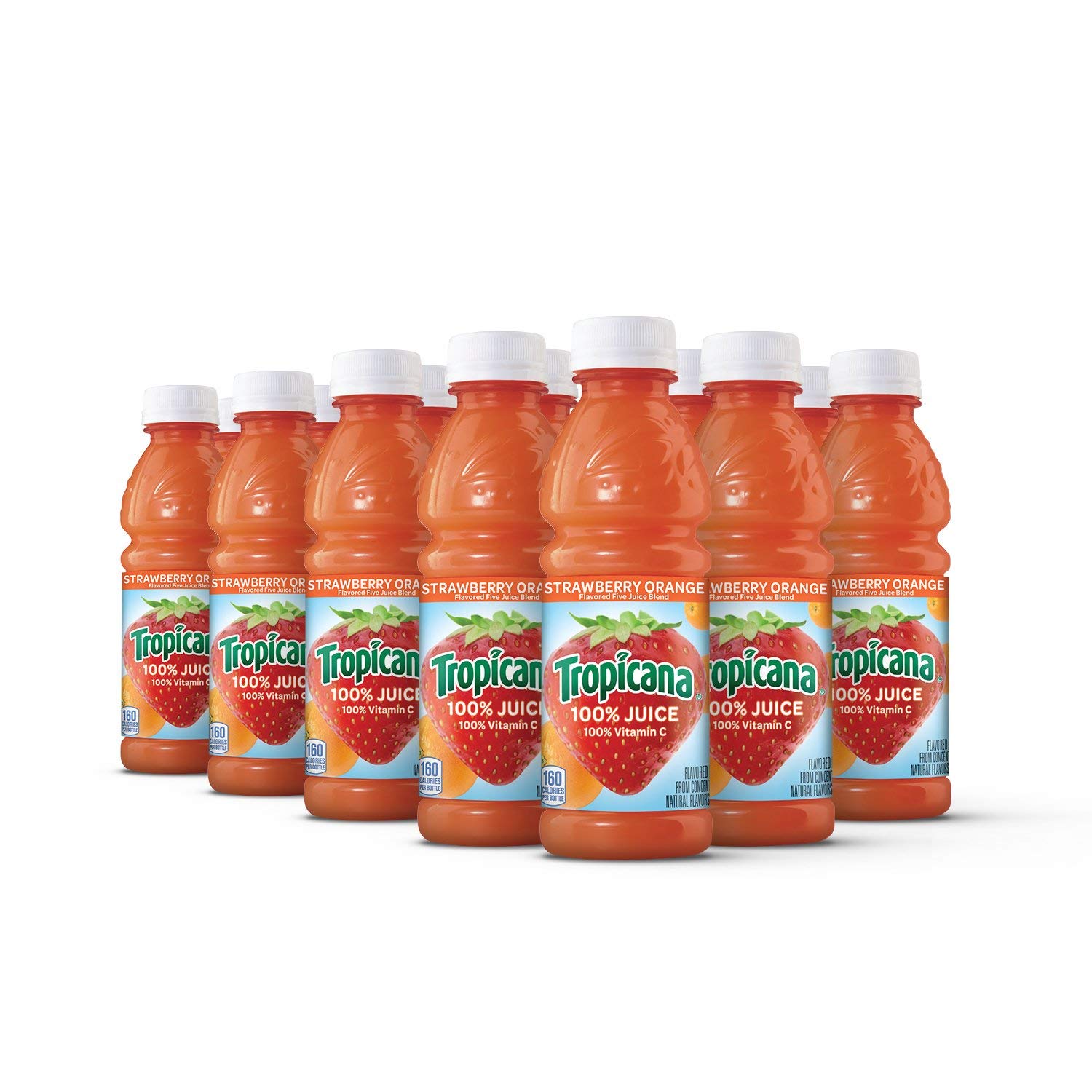 Tropicana Pineapple Peach Mango 100% Juice, 24-pack, 10 fl oz bottles